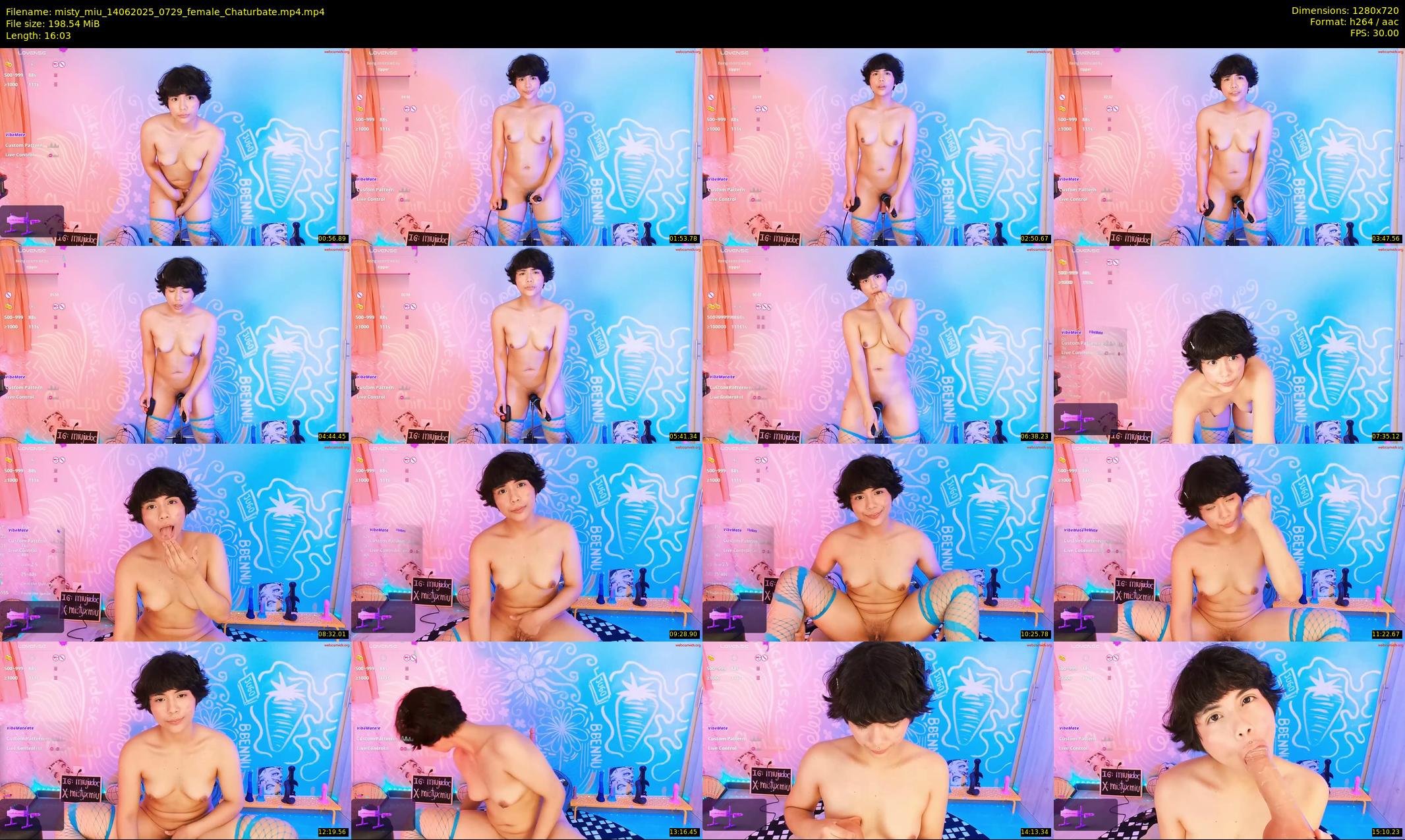 misty_miu — 17 minute Chaturbate female cam show recording, 720p, Jun 14, 2025
