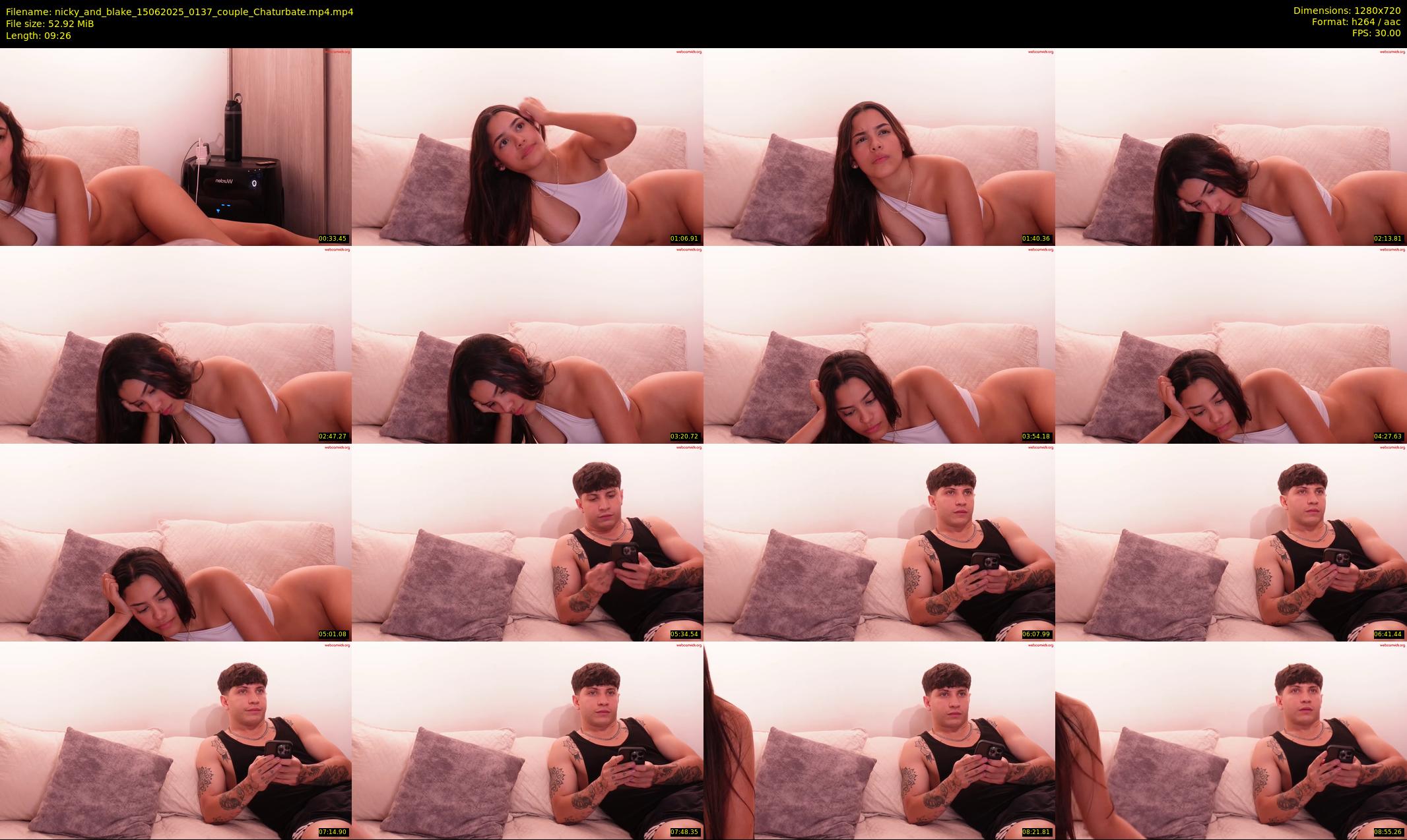 nicky_and_blake — 10 minute Chaturbate couple cam show recording, 720p, Jun 15, 2025