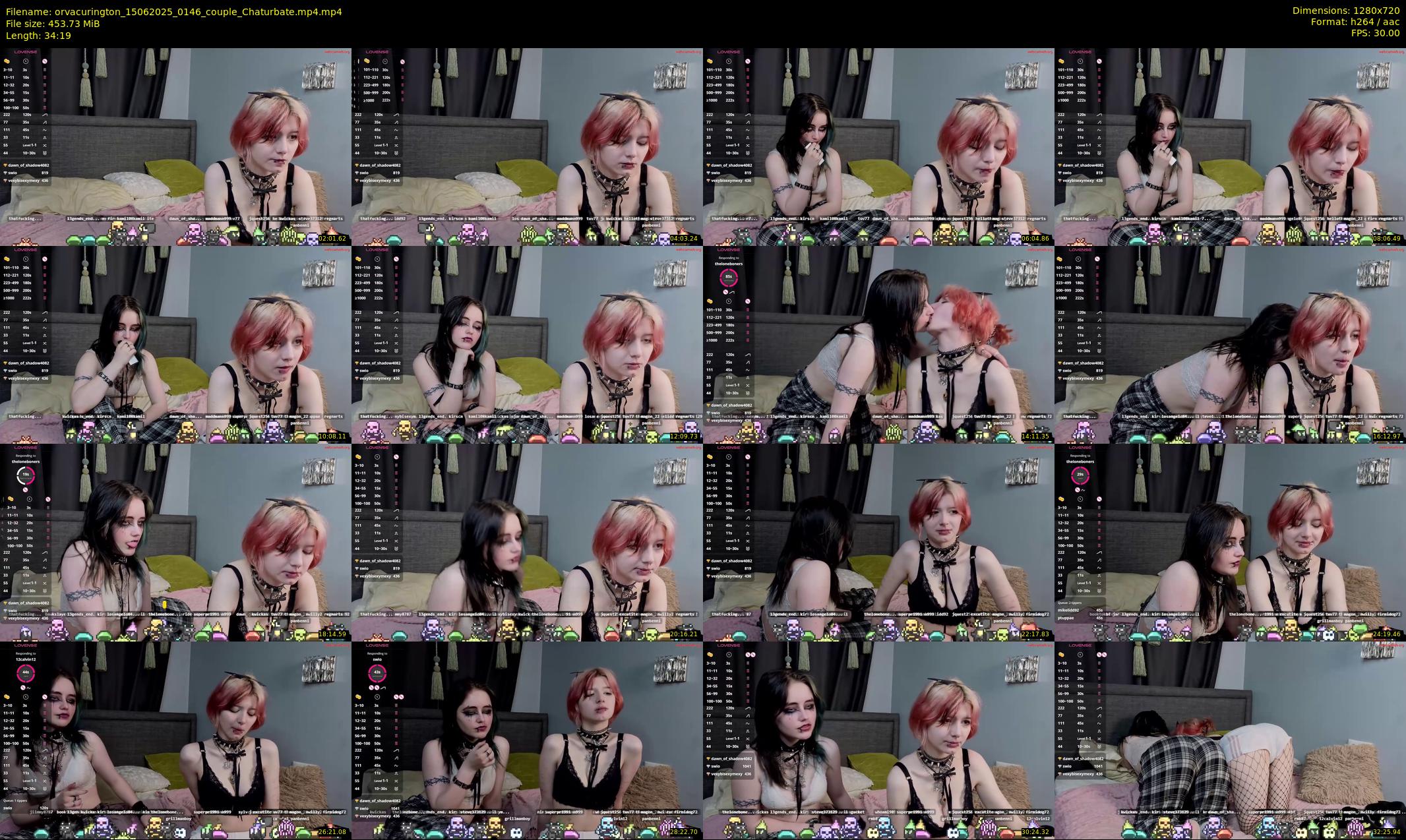 orvacurington — 35 minute Chaturbate female cam show recording, 720p, Jun 15, 2025