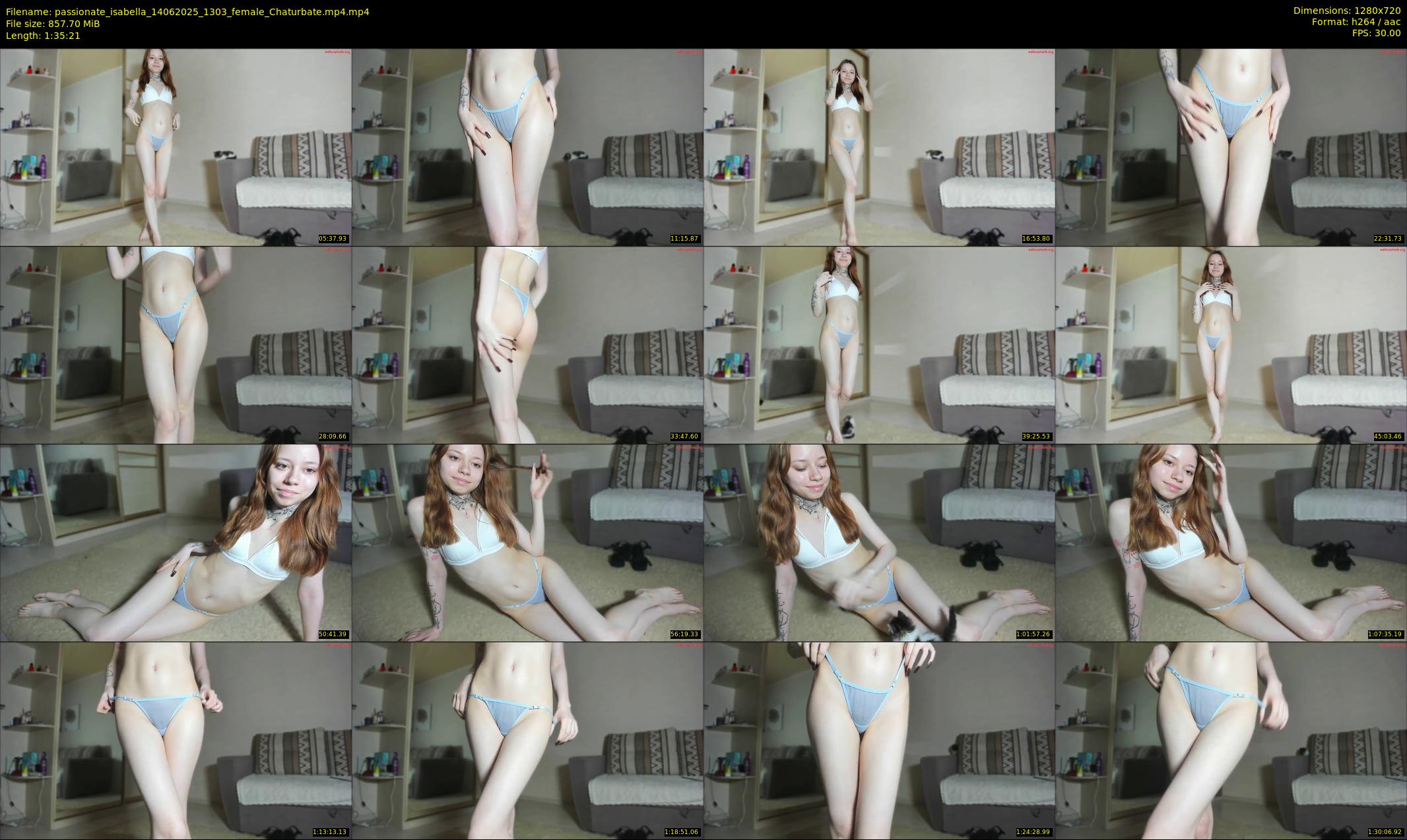 passionate_isabella — 96 minute Chaturbate female cam show recording, 720p, Jun 14, 2025
