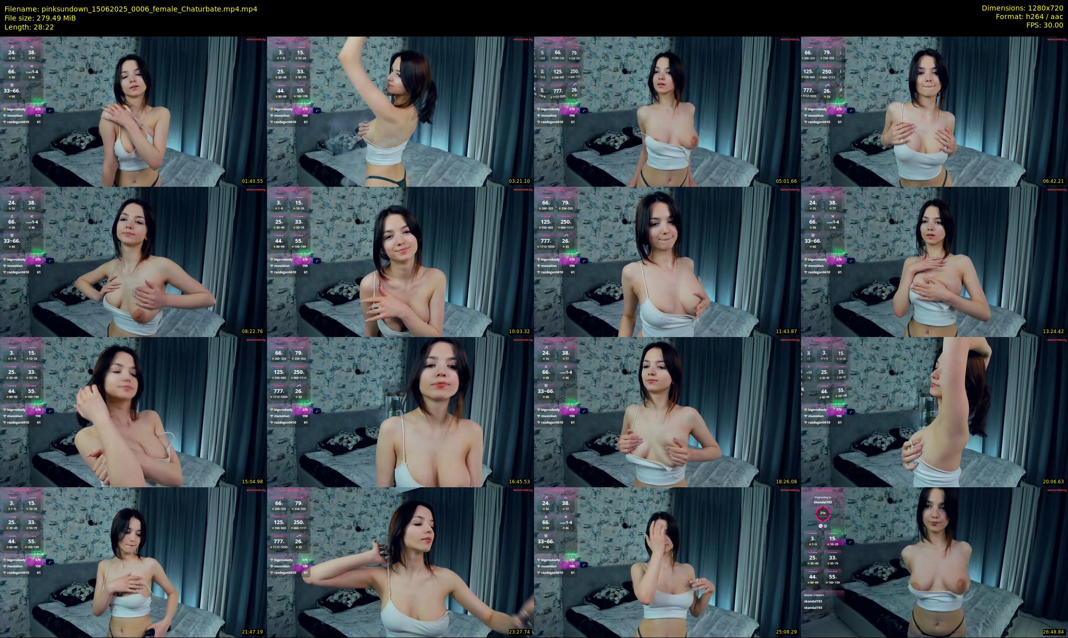 pinksundown — 29 minute Chaturbate female cam show recording, 720p, Jun 15, 2025