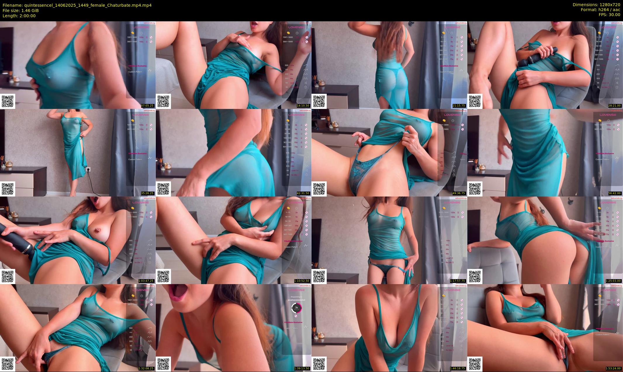 quintessencel — 120 minute Chaturbate female cam show recording, 720p, Jun 14, 2025