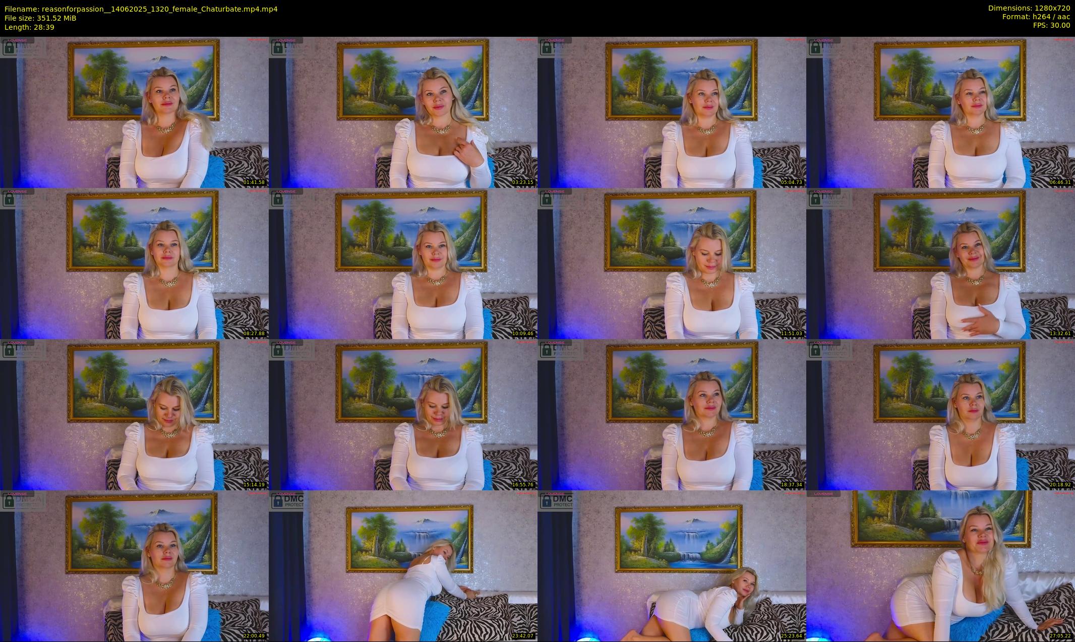 reasonforpassion_ — 29 minute Chaturbate female cam show recording, 720p, Jun 14, 2025