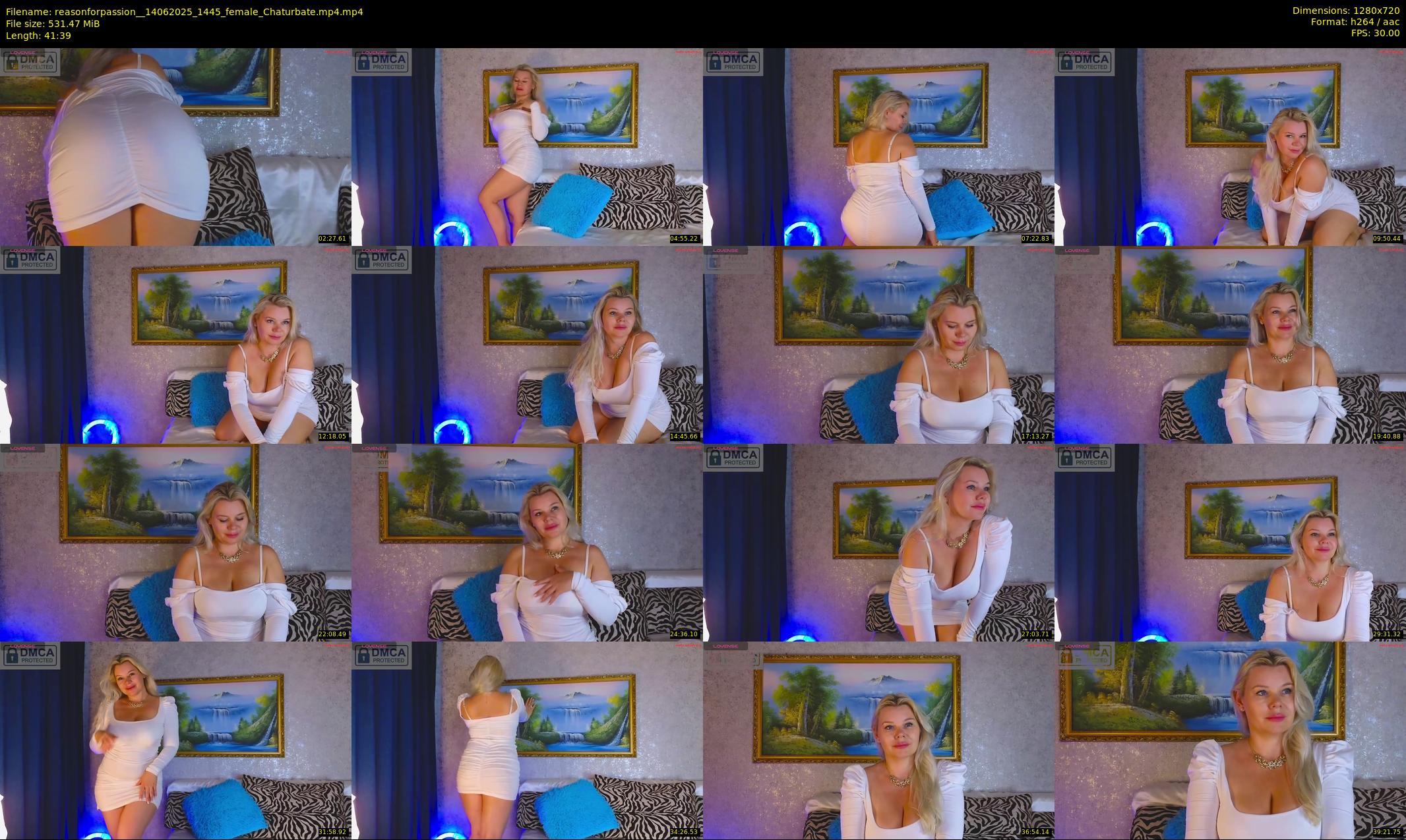 reasonforpassion_ — 42 minute Chaturbate female cam show recording, 720p, Jun 14, 2025