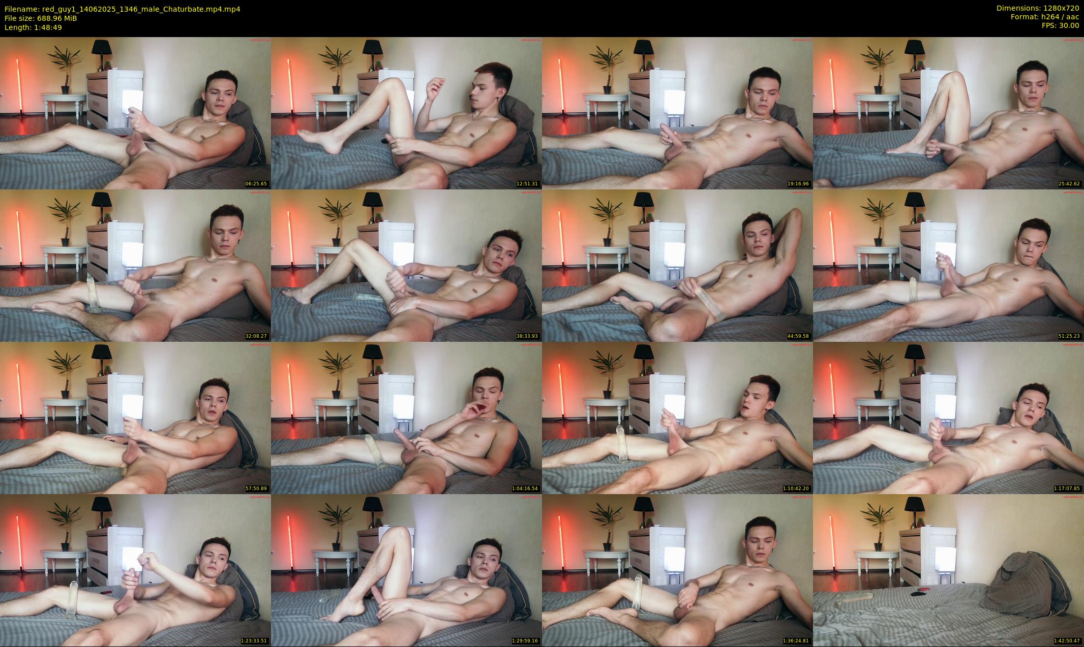 red_guy1 — 109 minute Chaturbate male cam show recording, 720p, Jun 14, 2025