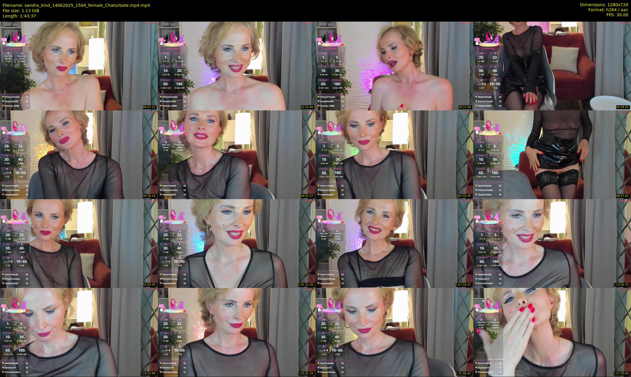 sandra_kind — 104 minute Chaturbate female cam show recording, 720p, Jun 14, 2025