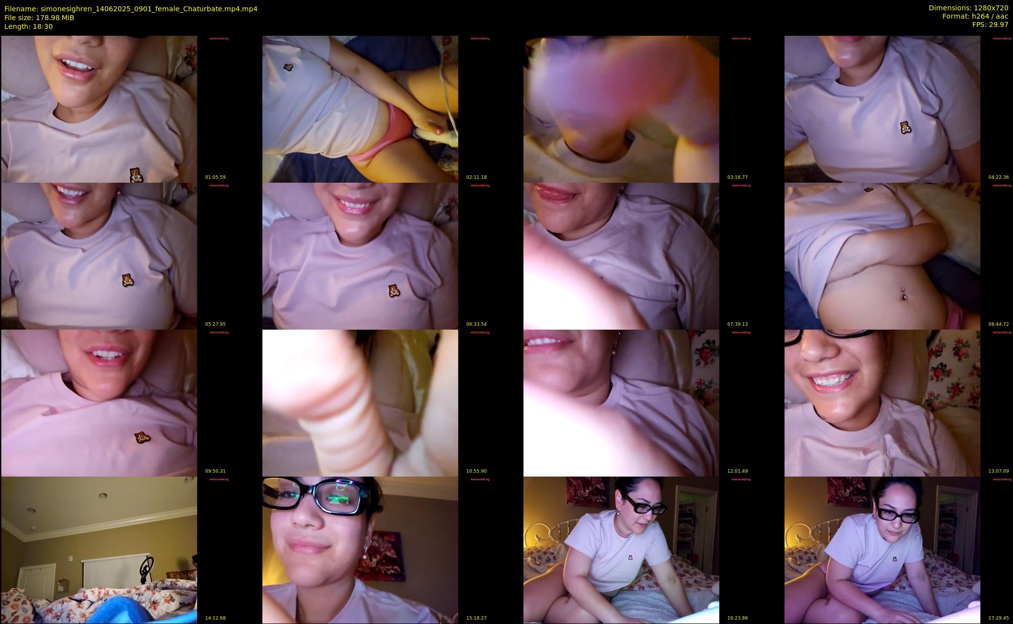 simonesighren — 19 minute Chaturbate female cam show recording, 720p, Jun 14, 2025