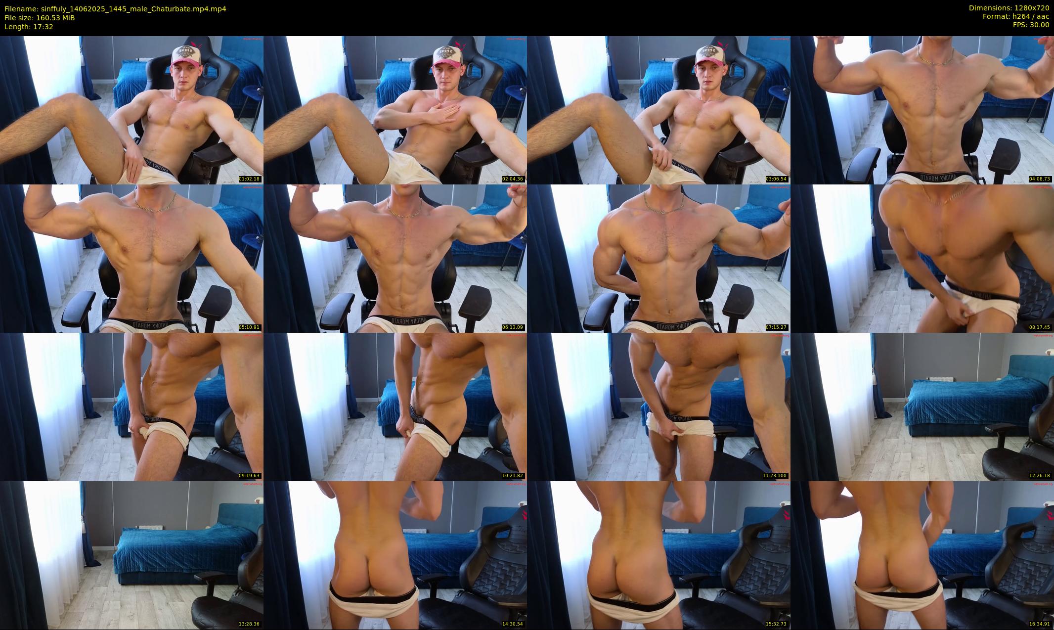 sinffuly — 18 minute Chaturbate male cam show recording, 720p, Jun 14, 2025