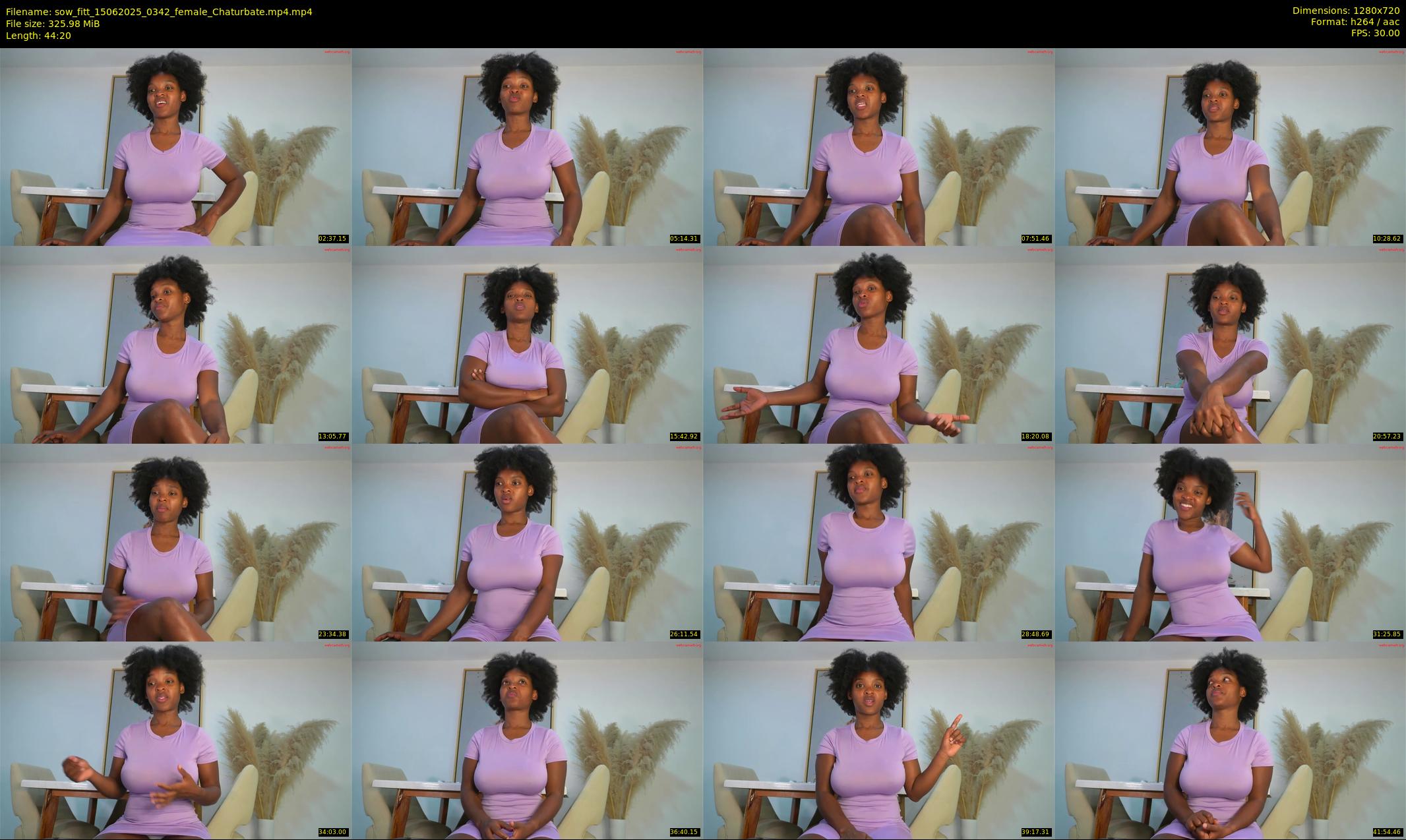 sow_fitt — 45 minute Chaturbate female cam show recording, 720p, Jun 15, 2025