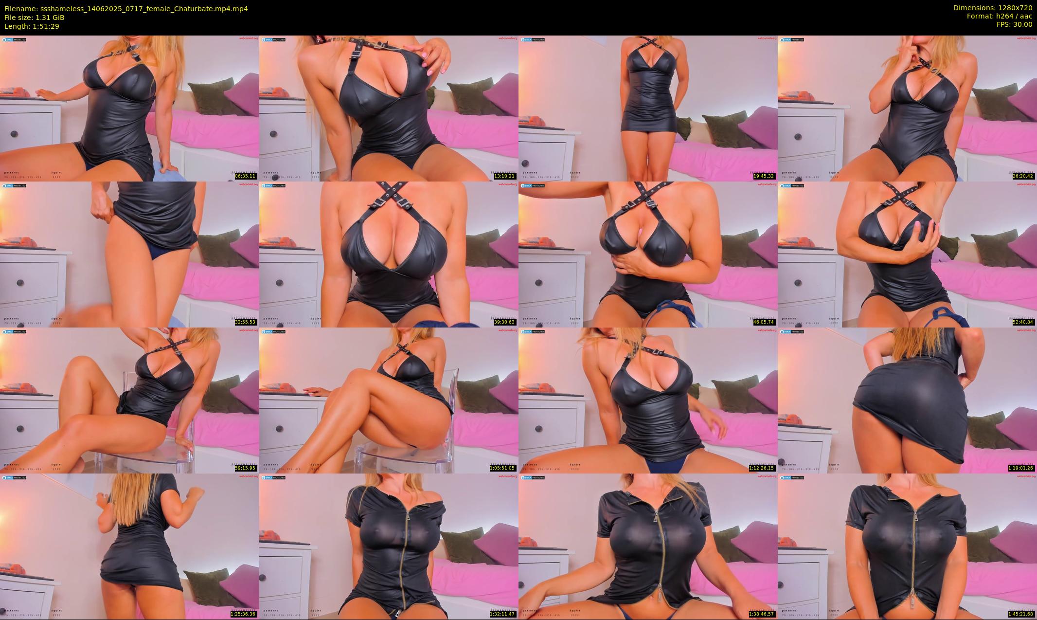 ssshameless — 112 minute Chaturbate female cam show recording, 720p, Jun 14, 2025