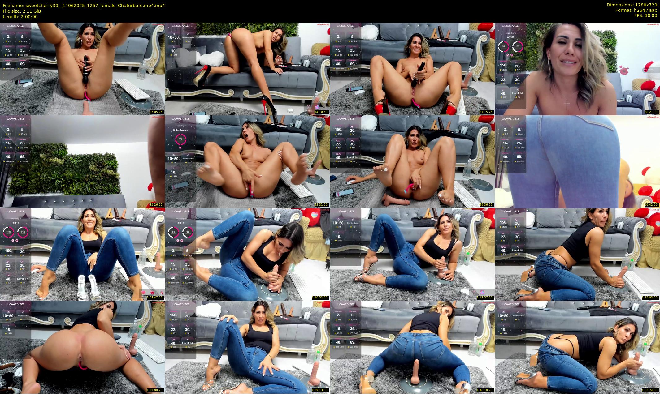 sweetcherry30_ — 120 minute Chaturbate female cam show recording, 720p, Jun 14, 2025