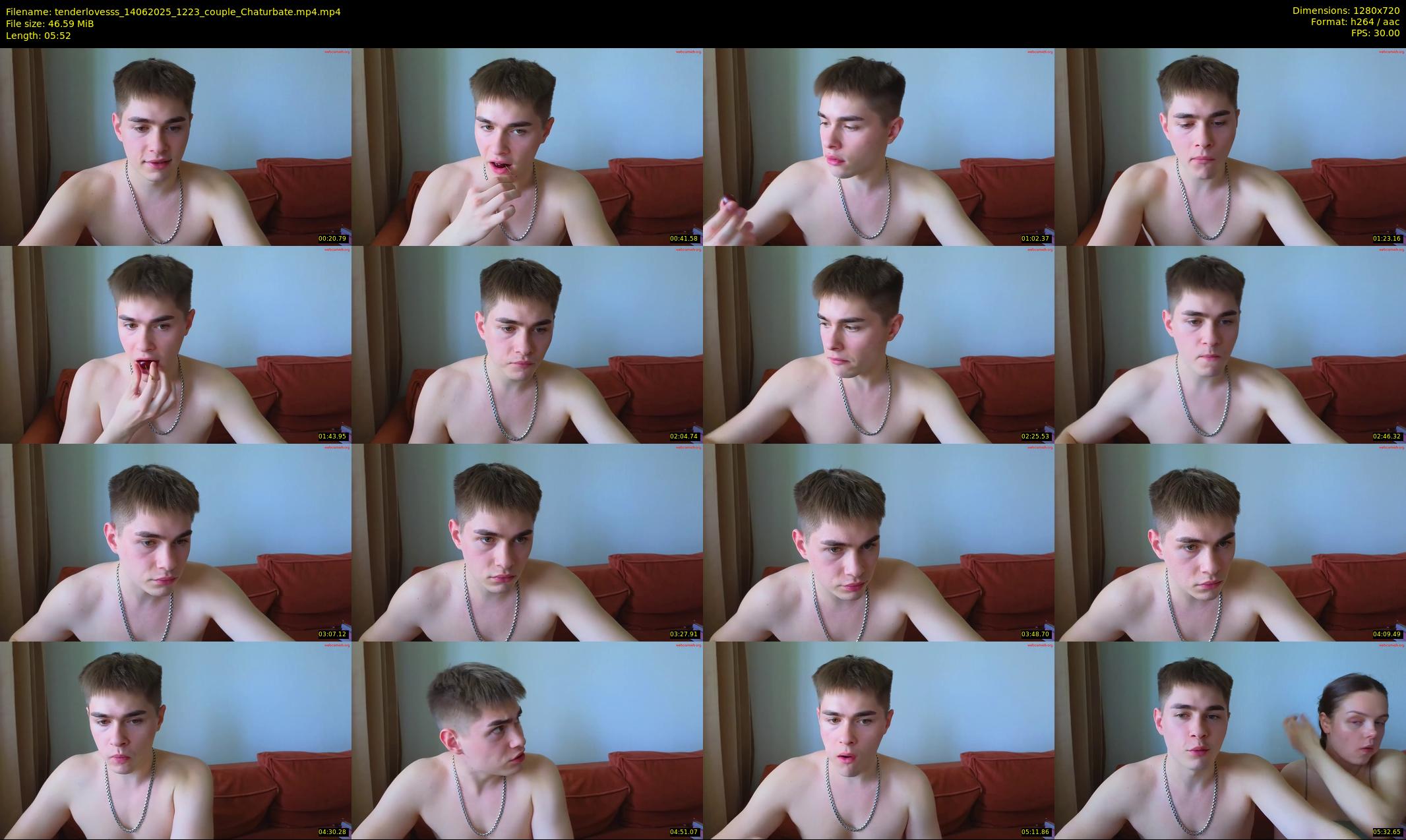 tenderlovesss — 6 minute Chaturbate couple cam show recording, 720p, Jun 14, 2025