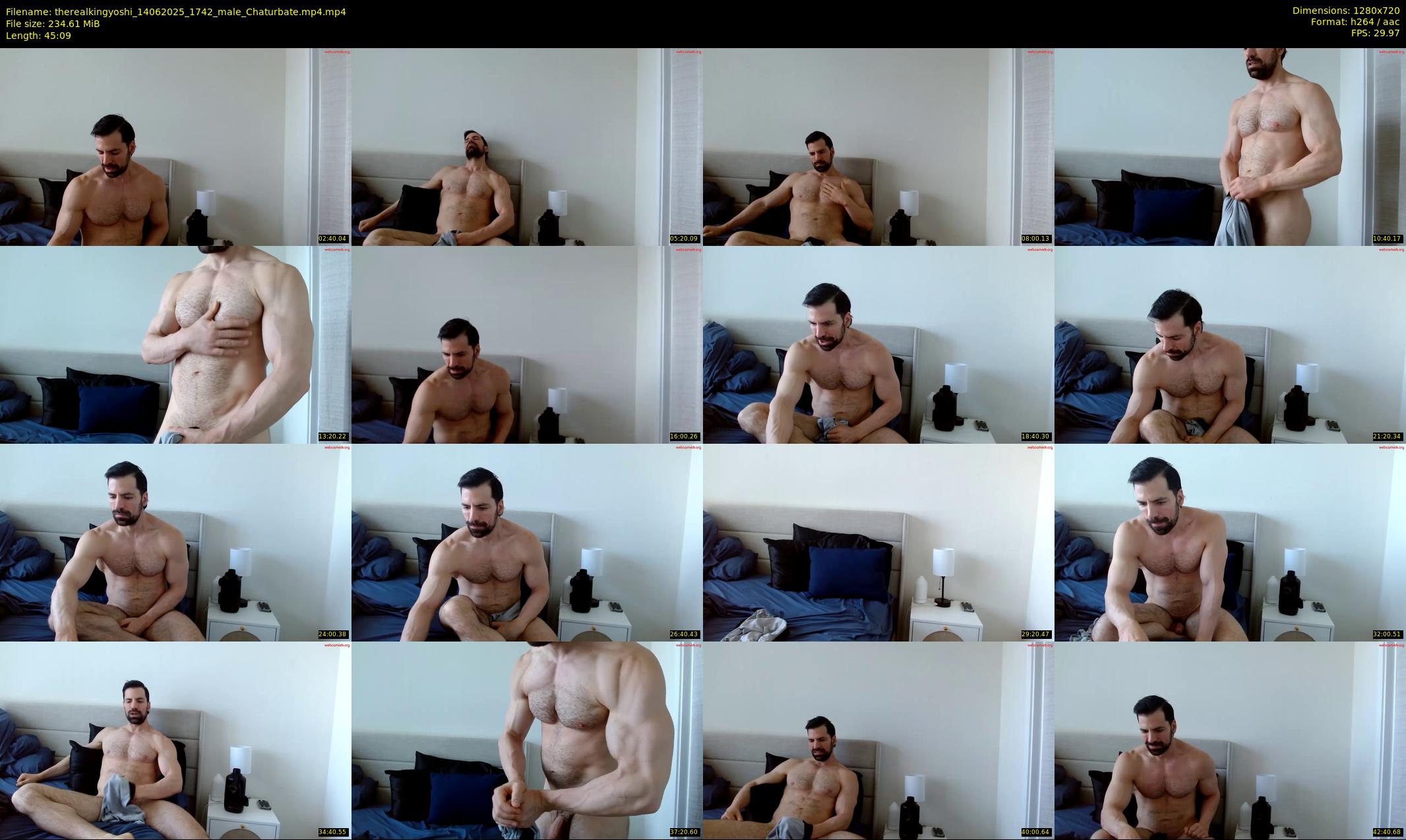 therealkingyoshi — 46 minute Chaturbate male cam show recording, 720p, Jun 14, 2025