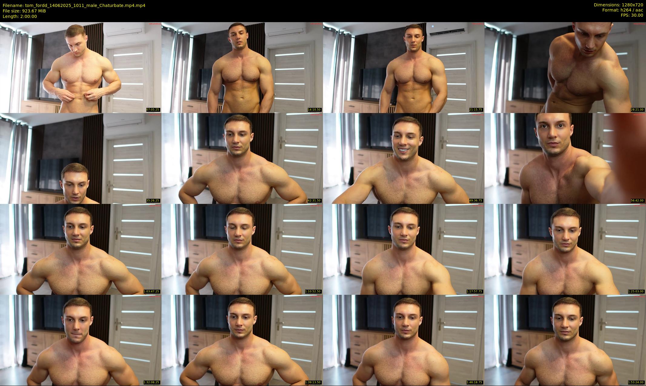 tom_fordd — 120 minute Chaturbate male cam show recording, 720p, Jun 14, 2025