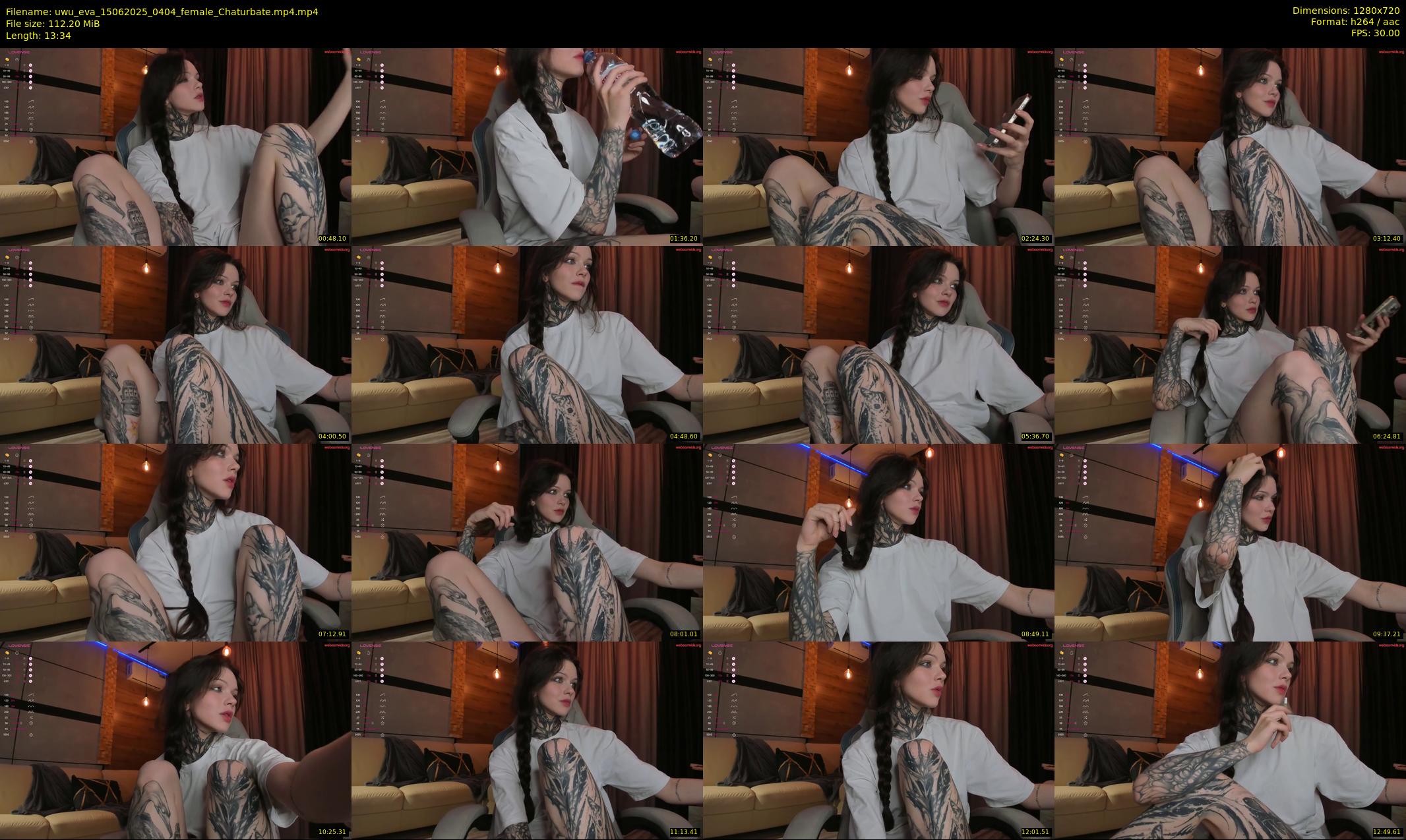 uwu_eva — 14 minute Chaturbate female cam show recording, 720p, Jun 15, 2025