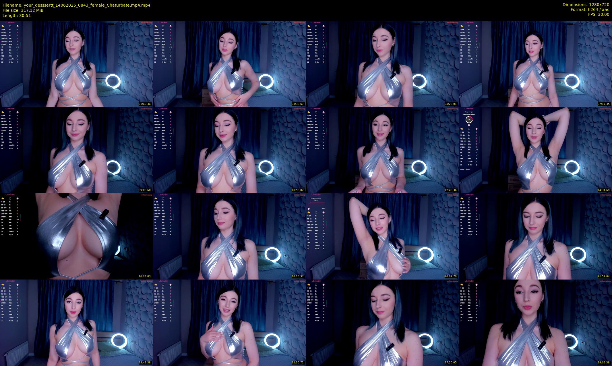your_desssertt — 31 minute Chaturbate female cam show recording, 720p, Jun 14, 2025
