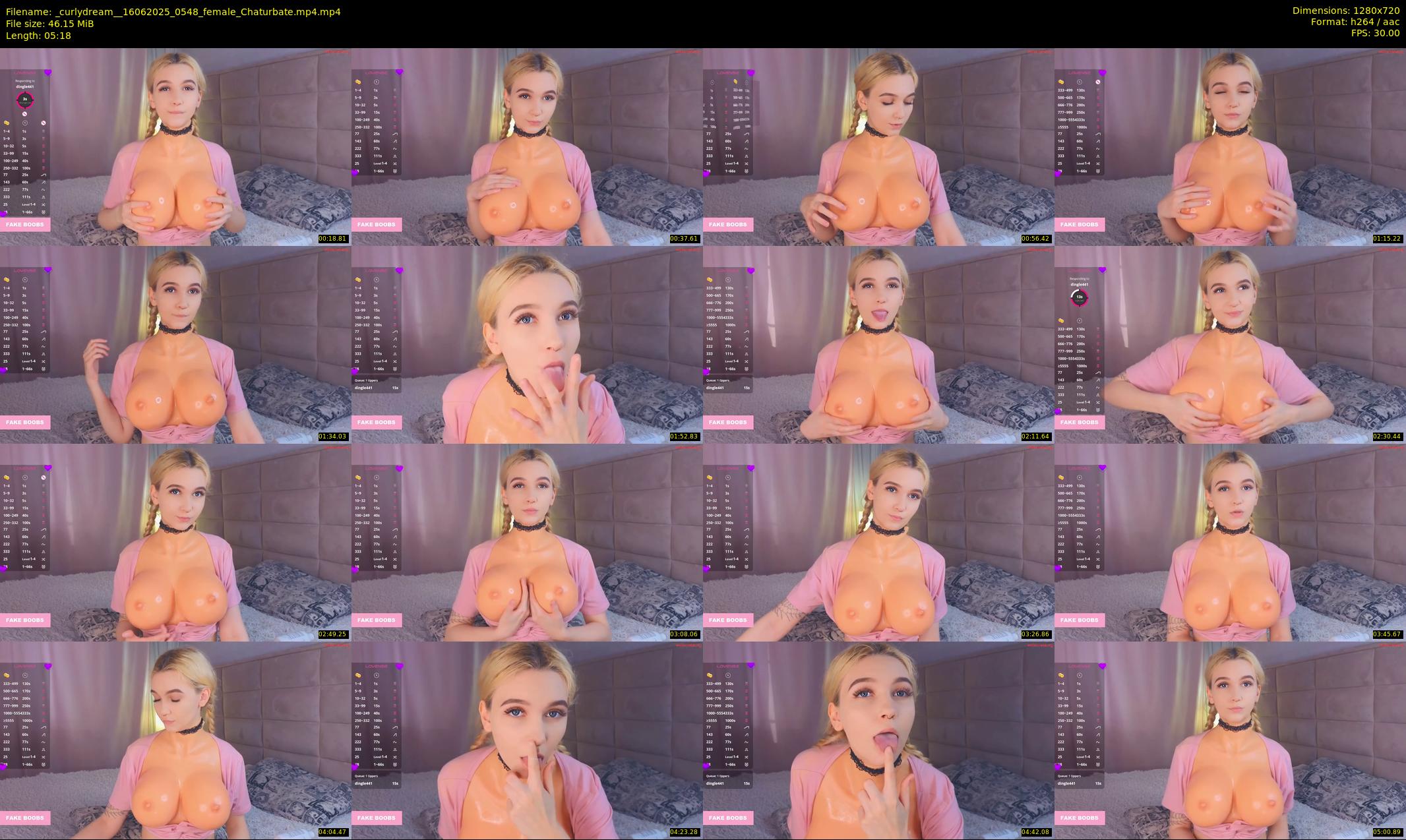 _curlydream_ — 6 minute Chaturbate female cam show recording, 720p, Jun 16, 2025