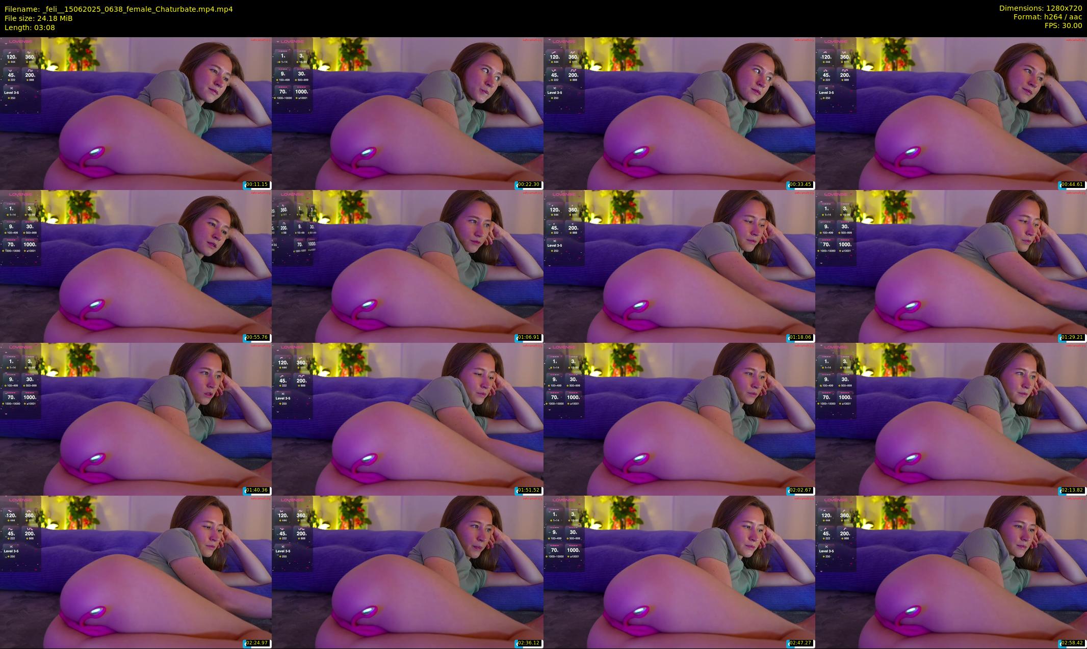 _feli_ — 4 minute Chaturbate female cam show recording, 720p, Jun 15, 2025