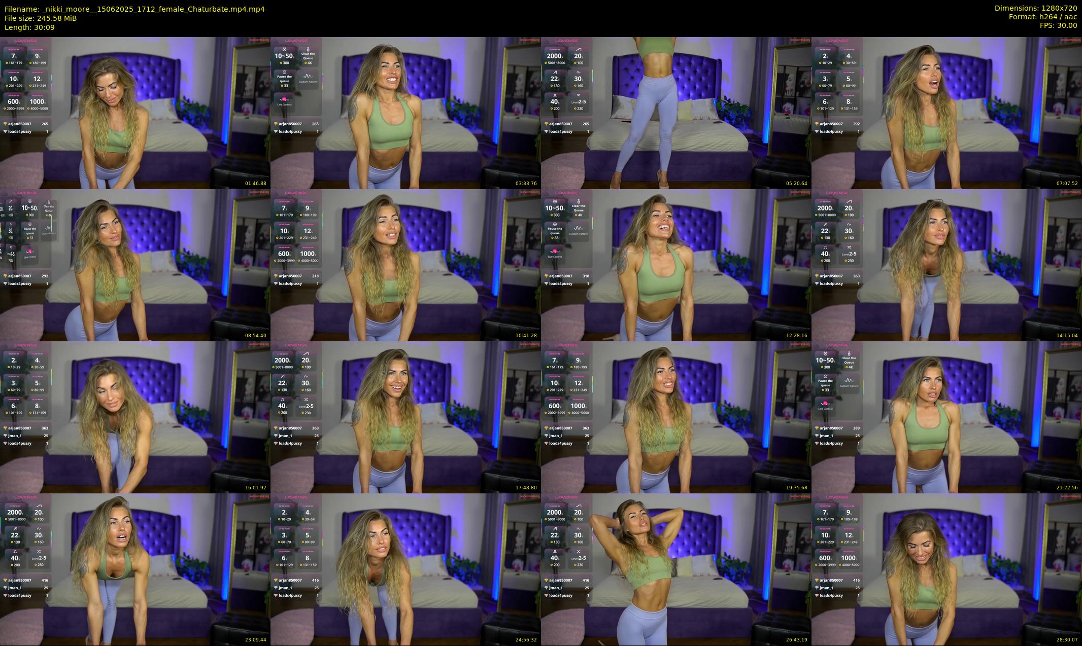 _nikki_moore_ — 31 minute Chaturbate female cam show recording, 720p, Jun 15, 2025