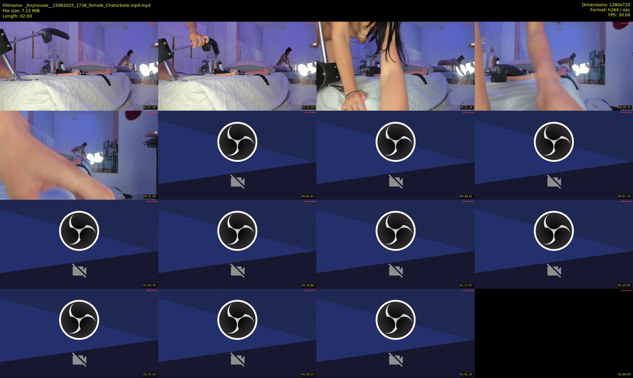 _tinyrousse_ — 2 minute Chaturbate female cam show recording, 720p, Jun 15, 2025