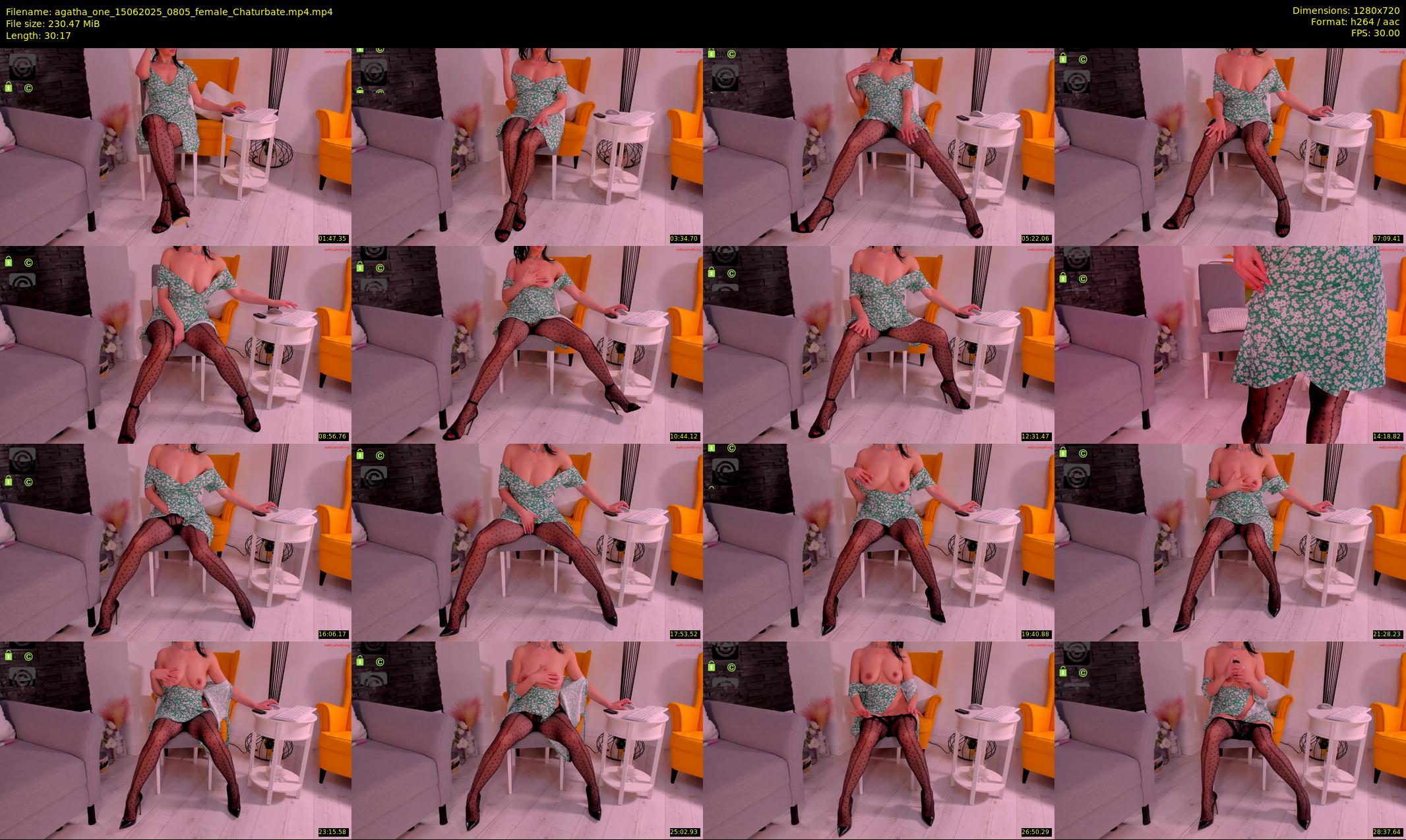 agatha_one — 31 minute Chaturbate female cam show recording, 720p, Jun 15, 2025