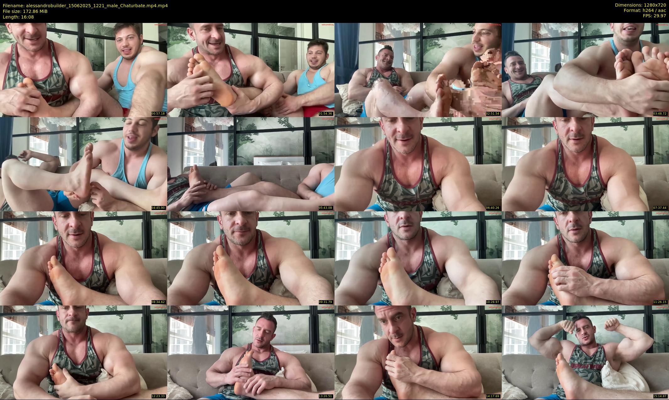 alessandrobuilder — 17 minute Chaturbate couple cam show recording, 720p, Jun 15, 2025