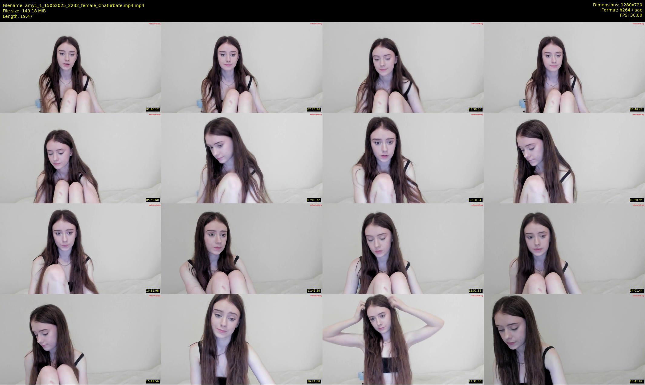 amy1_1 — 20 minute Chaturbate female cam show recording, 720p, Jun 15, 2025