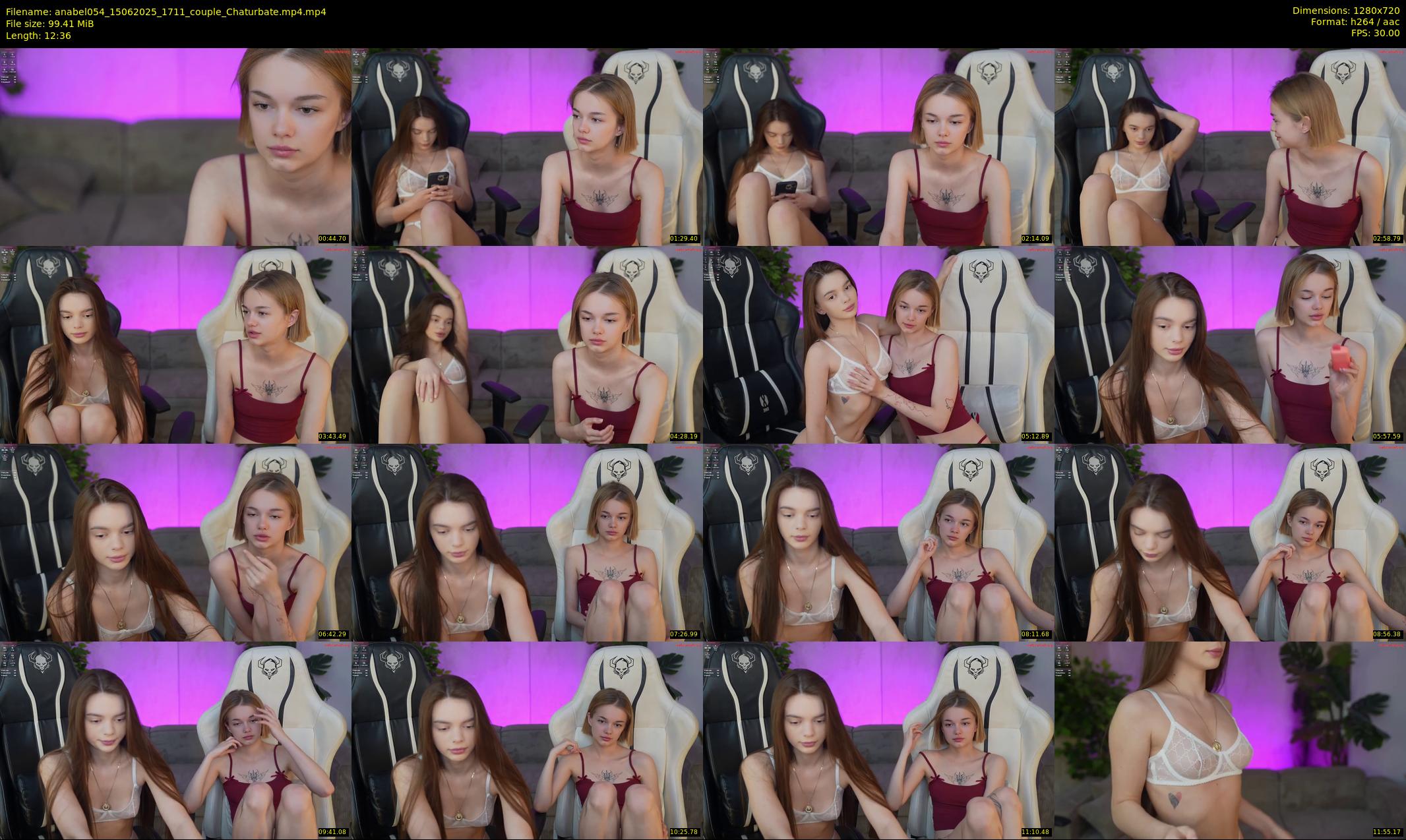 anabel054 — 13 minute Chaturbate female cam show recording, 720p, Jun 15, 2025