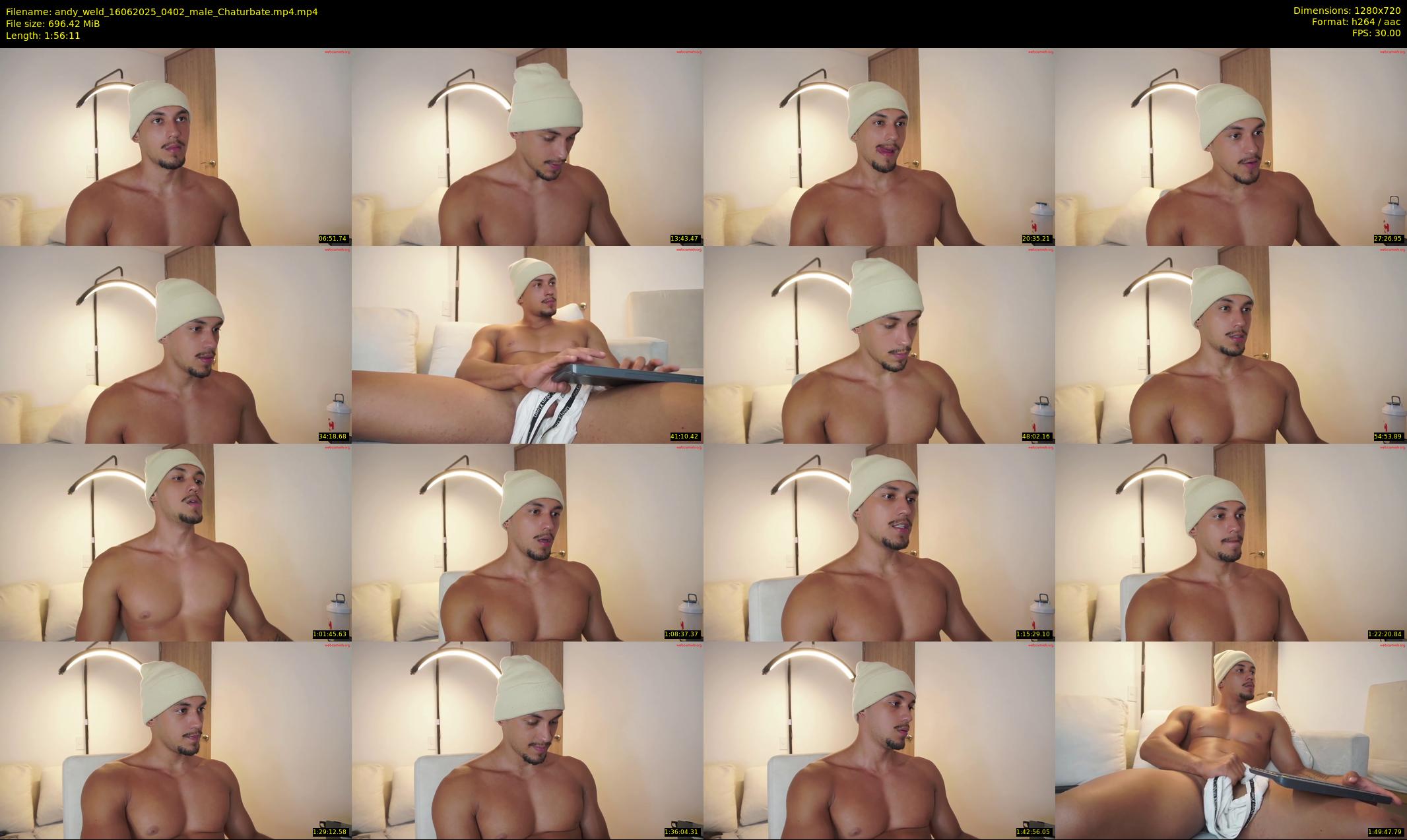 andy_weld — 117 minute Chaturbate male cam show recording, 720p, Jun 16, 2025