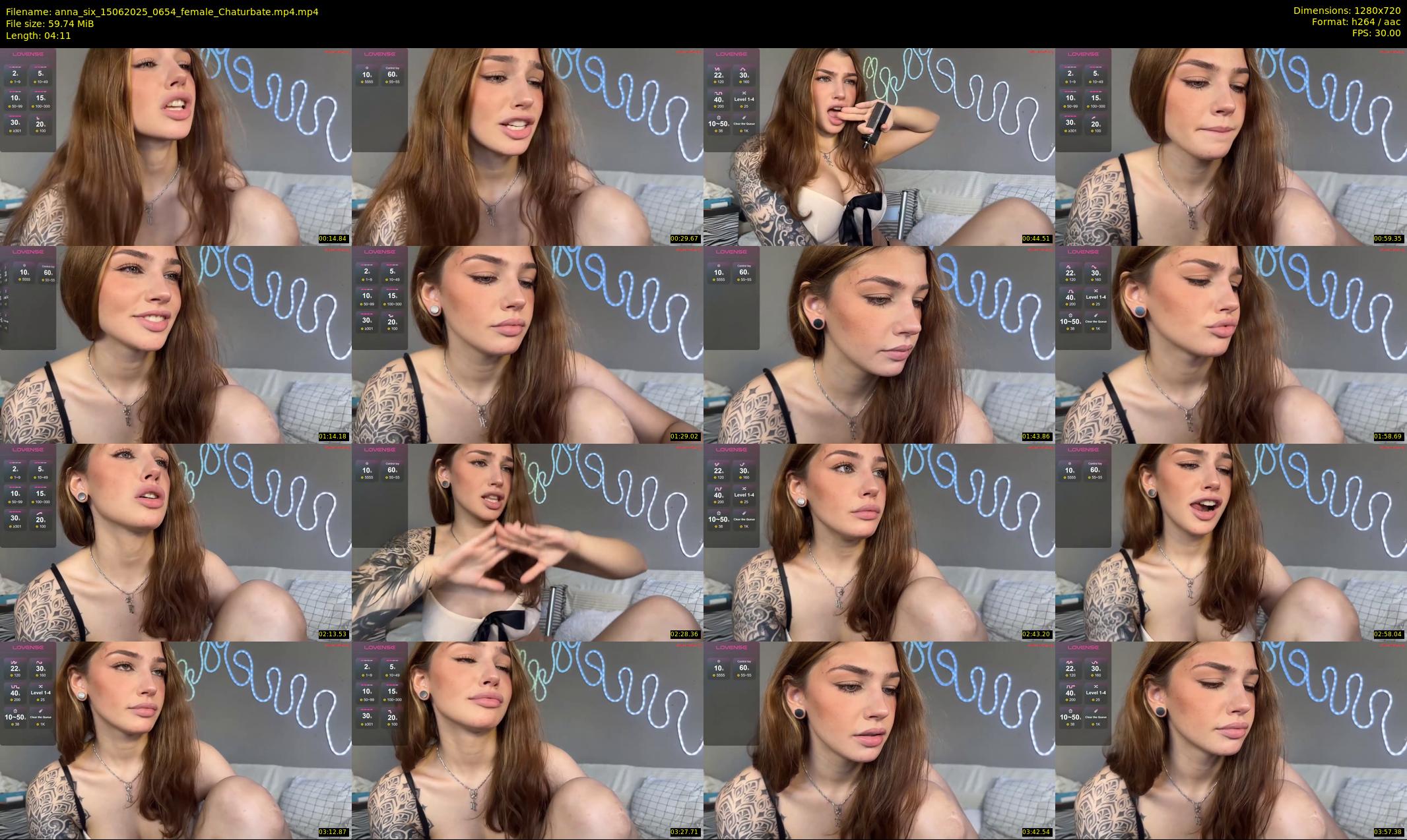 anna_six — 5 minute Chaturbate female cam show recording, 720p, Jun 15, 2025