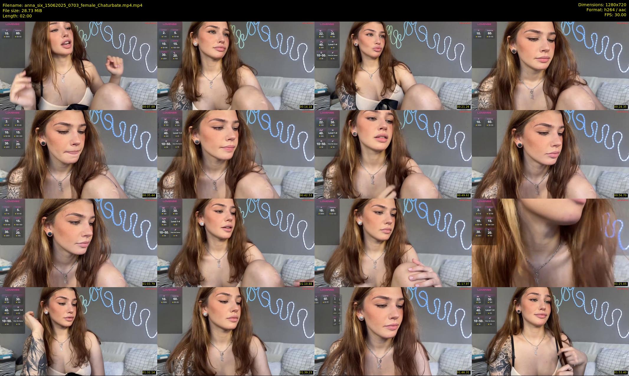 anna_six — 2 minute Chaturbate female cam show recording, 720p, Jun 15, 2025