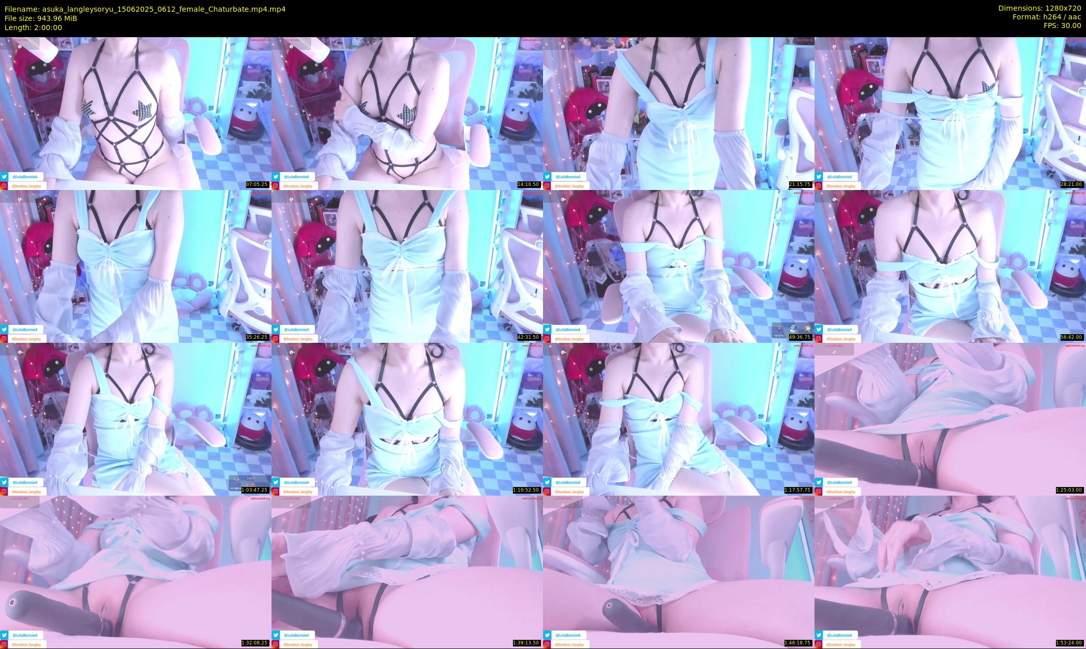 asuka_langleysoryu — 120 minute Chaturbate female cam show recording, 720p, Jun 15, 2025