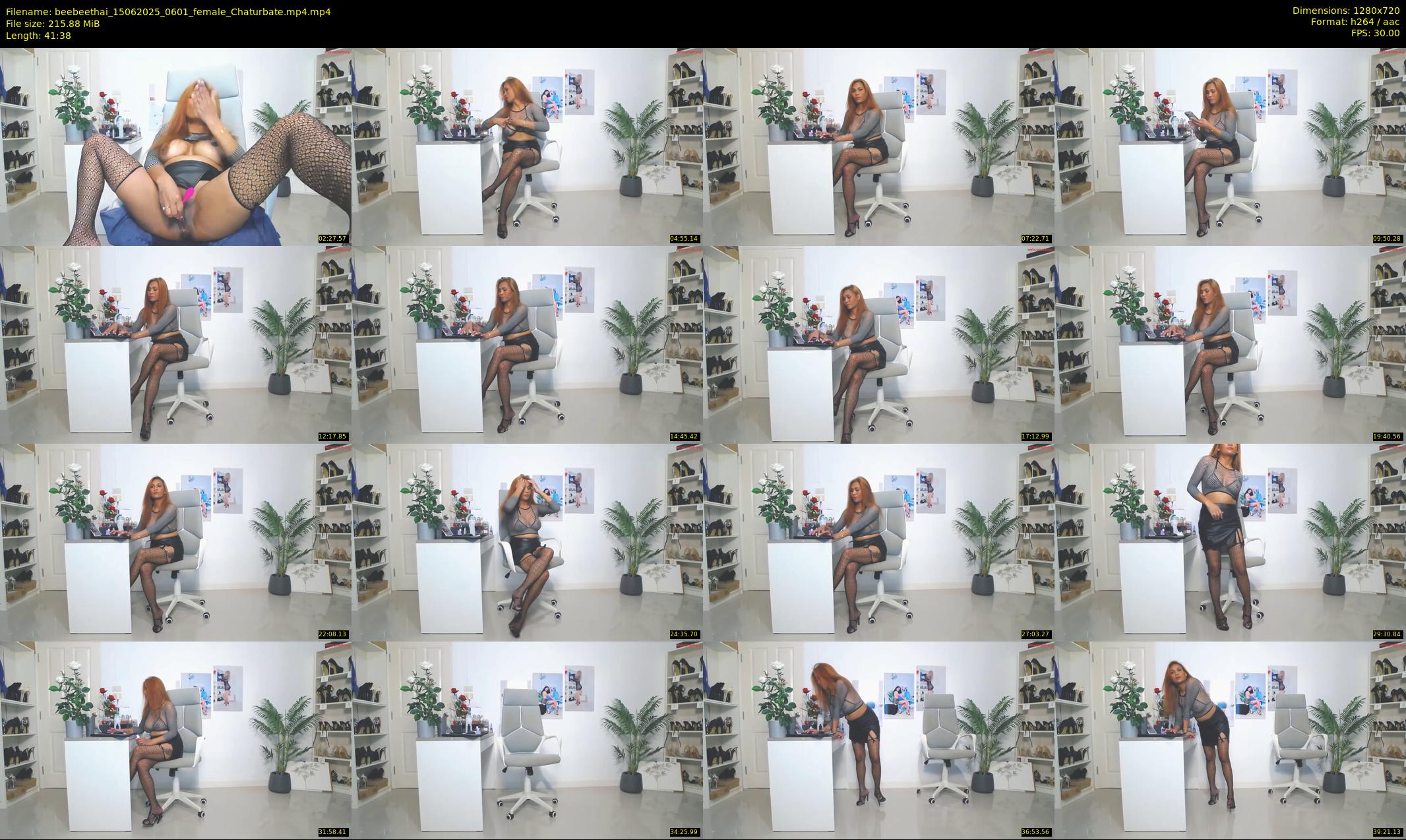 beebeethai — 42 minute Chaturbate female cam show recording, 720p, Jun 15, 2025