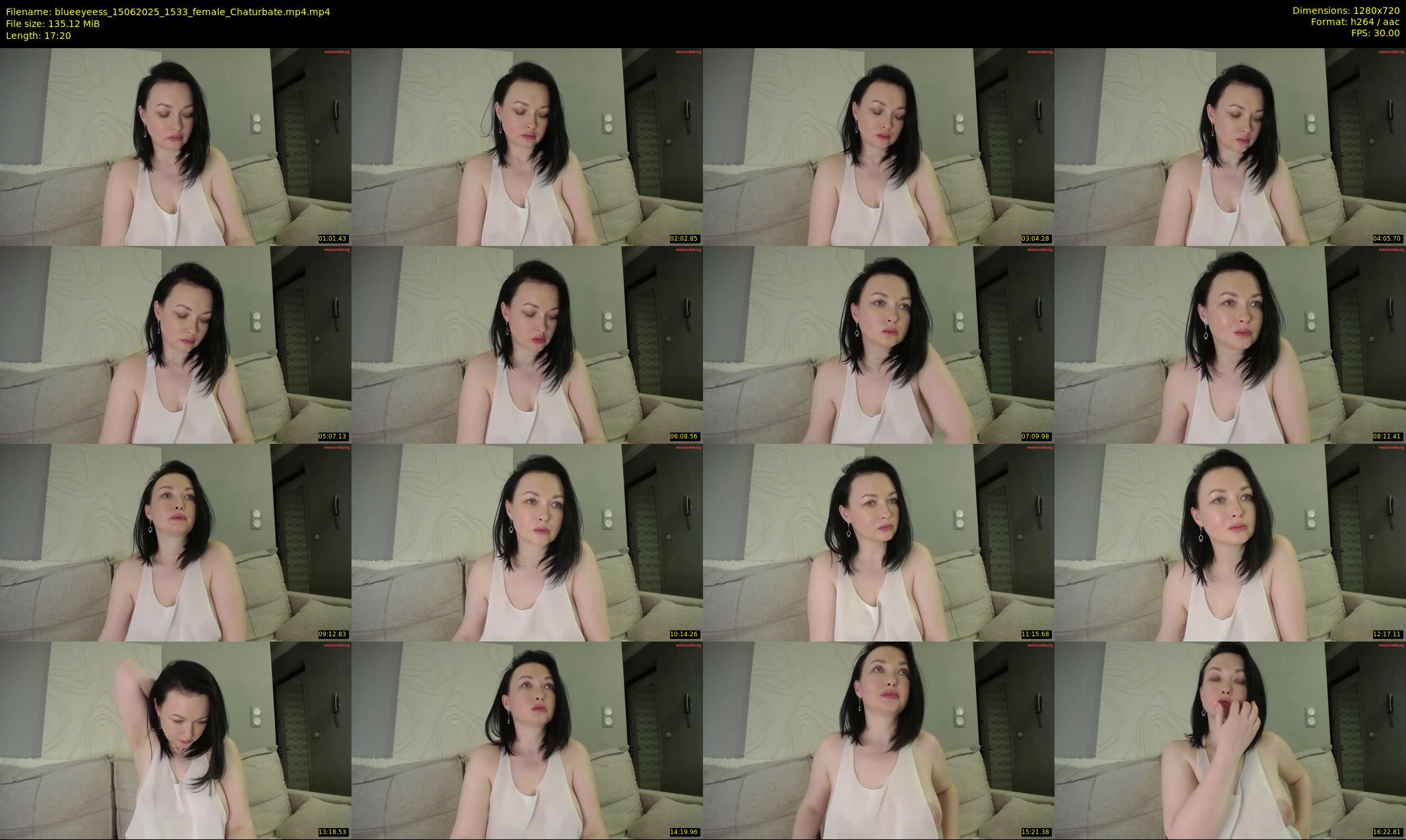 blueeyeess — 18 minute Chaturbate female cam show recording, 720p, Jun 15, 2025