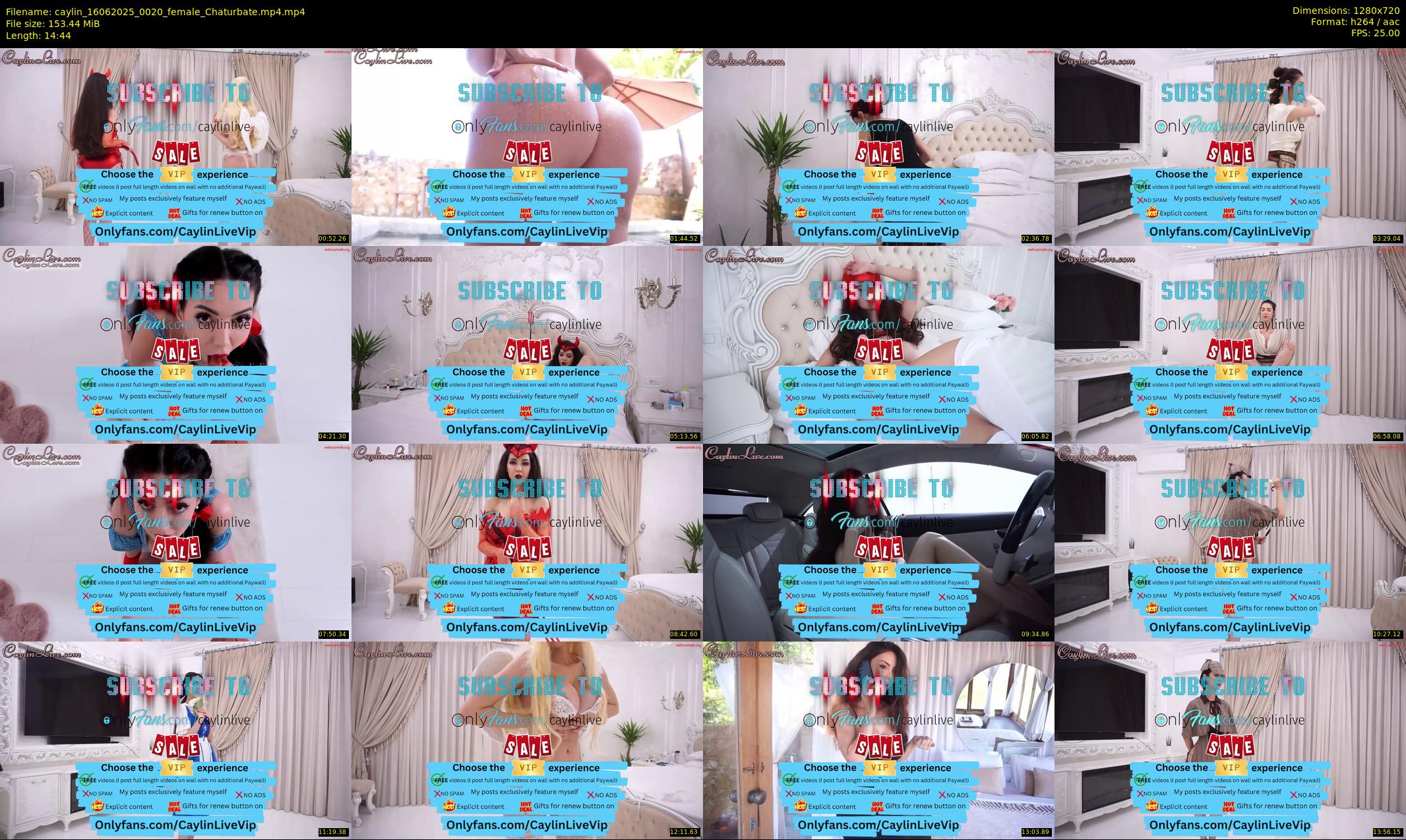 caylin — 15 minute Chaturbate female cam show recording, 720p, Jun 16, 2025