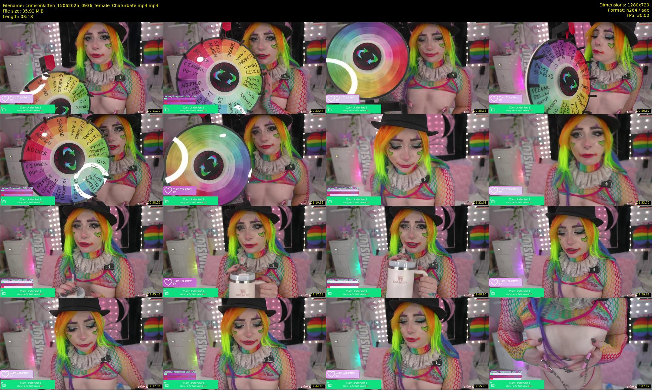crimsonkitten — 4 minute Chaturbate female cam show recording, 720p, Jun 15, 2025