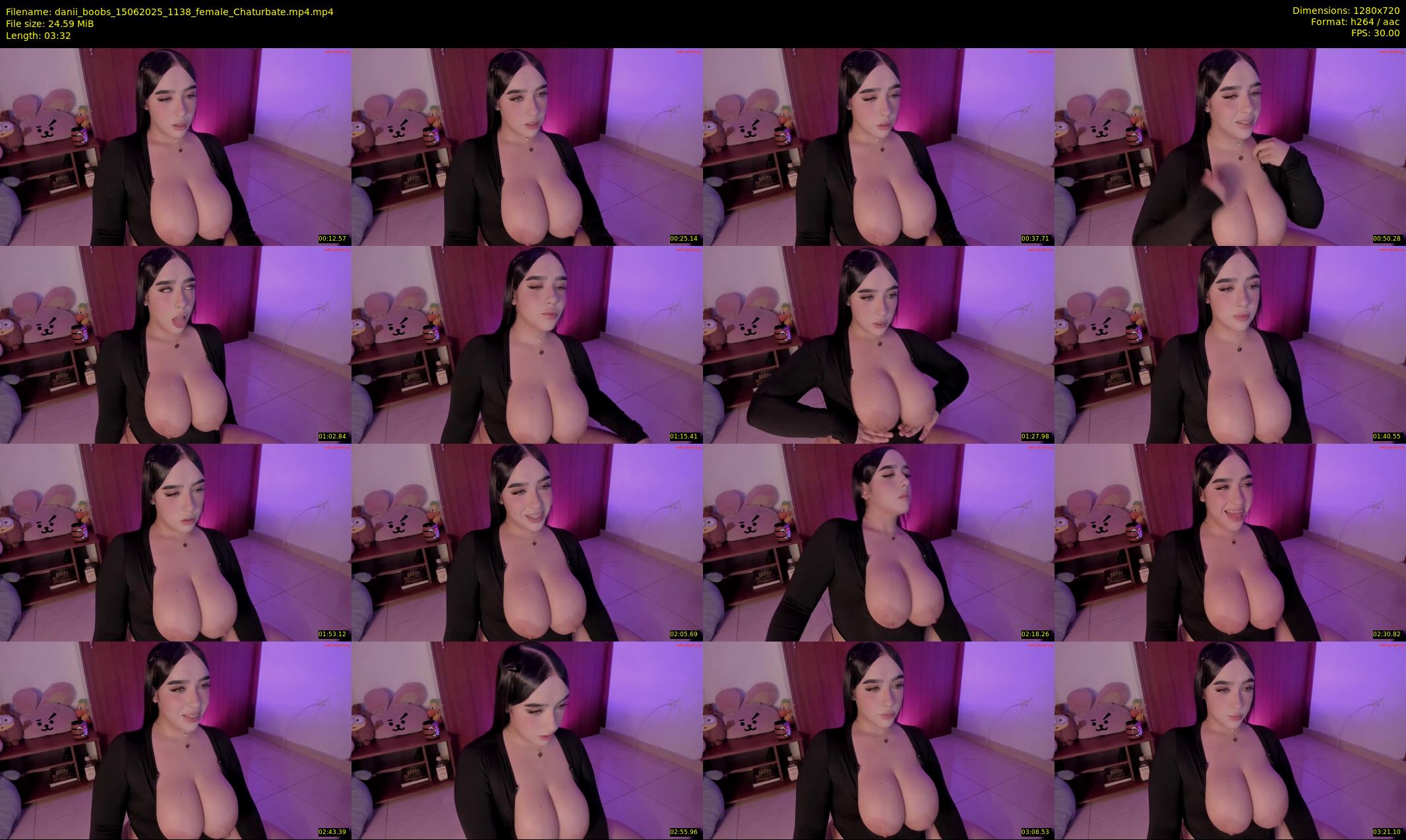 danii_boobs — 4 minute Chaturbate female cam show recording, 720p, Jun 15, 2025