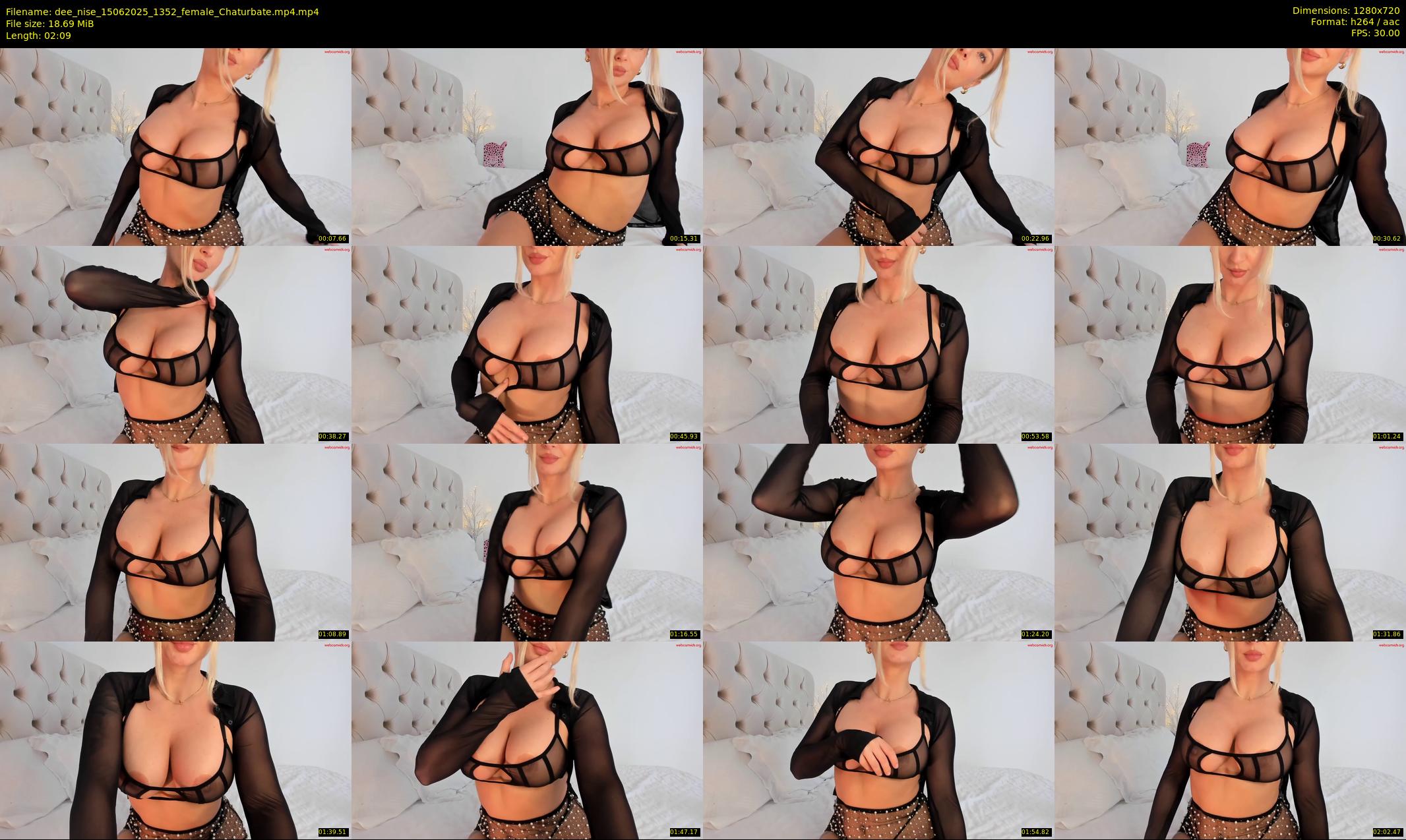 dee_nise — 3 minute Chaturbate female cam show recording, 720p, Jun 15, 2025