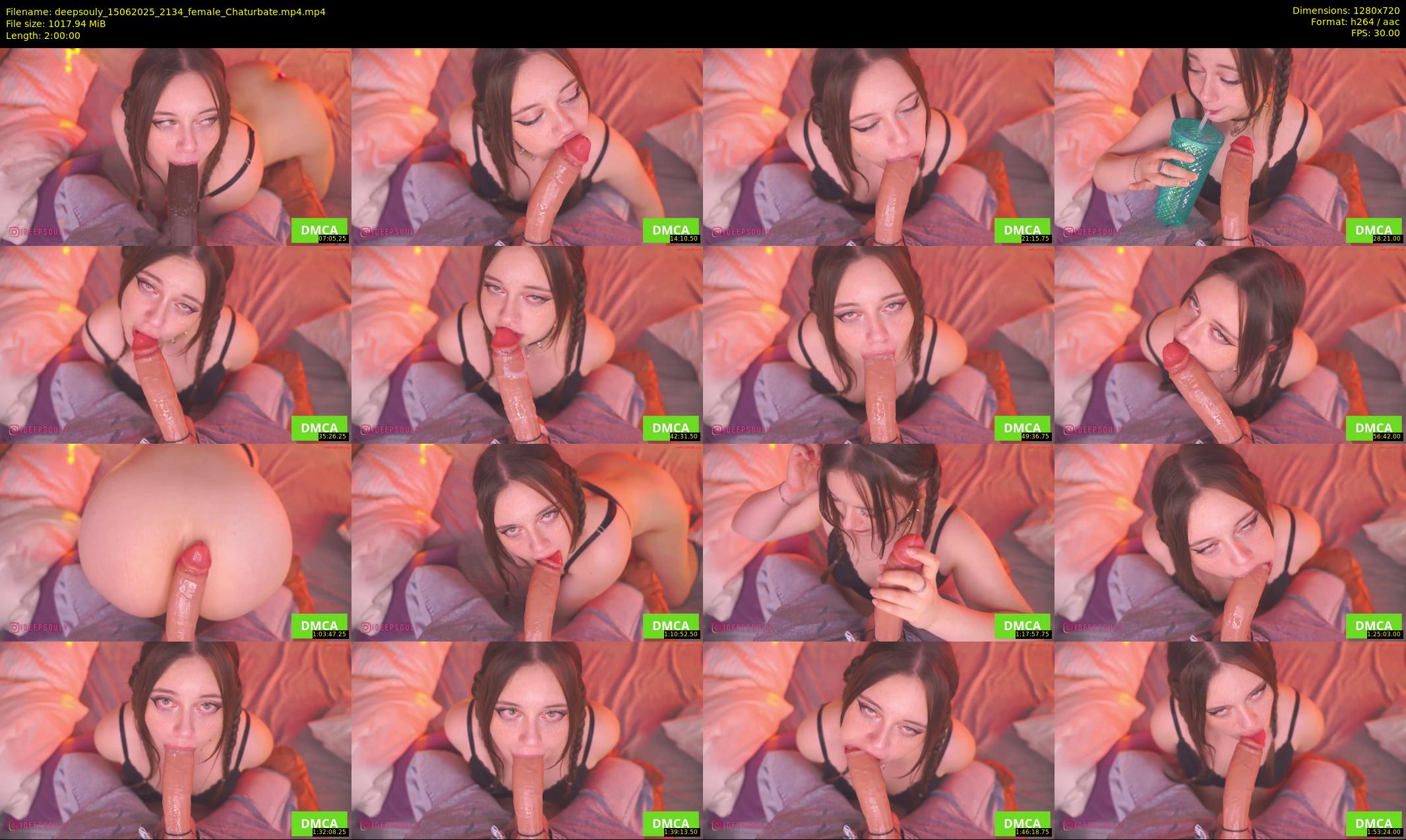 deepsouly — 120 minute Chaturbate female cam show recording, 720p, Jun 15, 2025