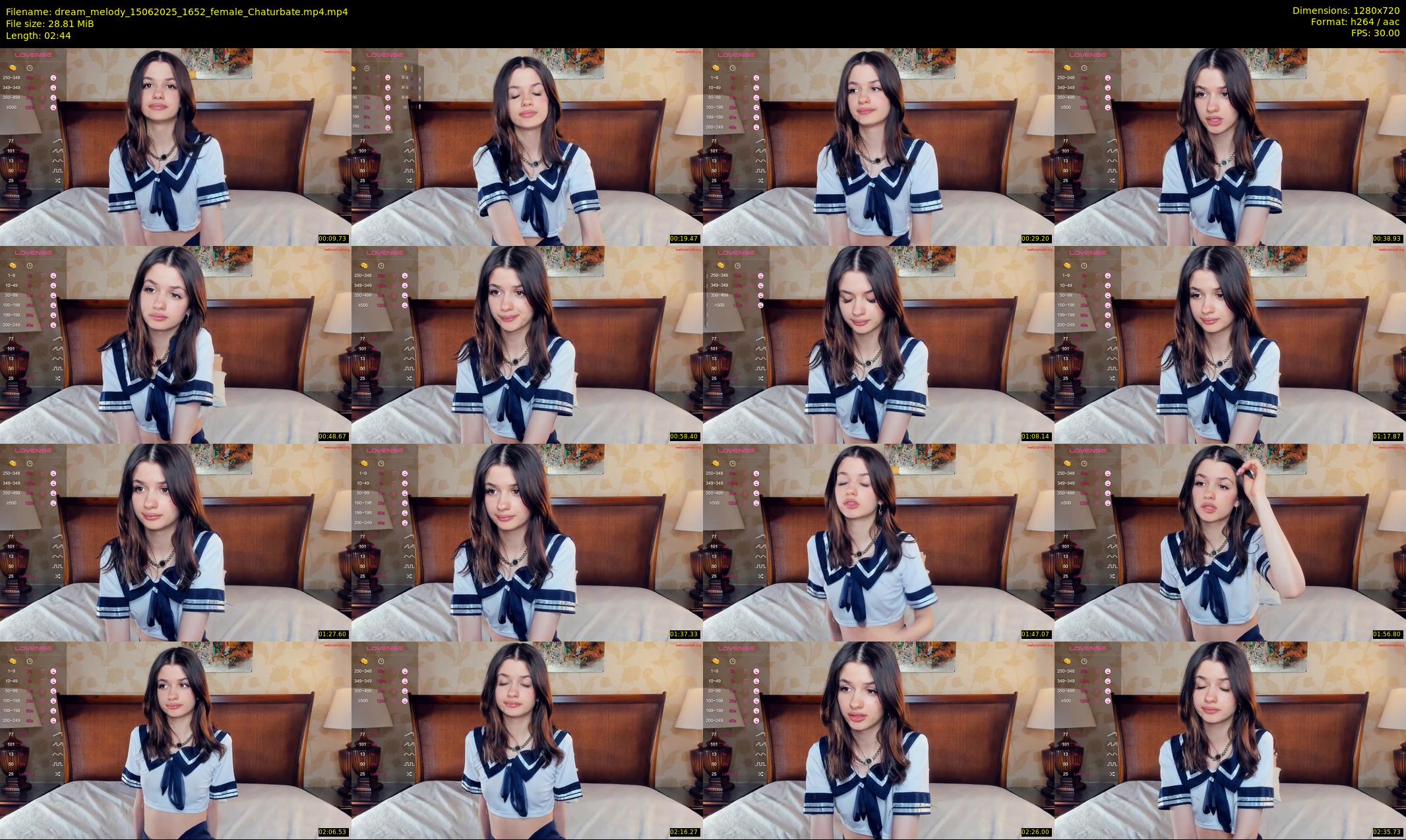 dream_melody — 3 minute Chaturbate female cam show recording, 720p, Jun 15, 2025