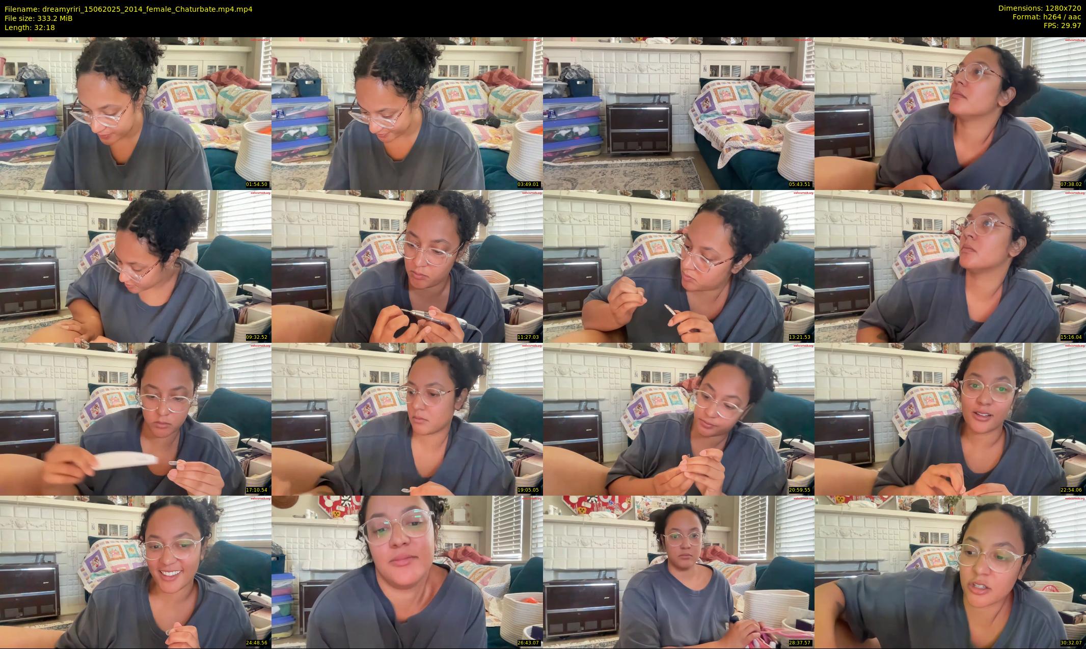 dreamyriri — 33 minute Chaturbate female cam show recording, 720p, Jun 15, 2025