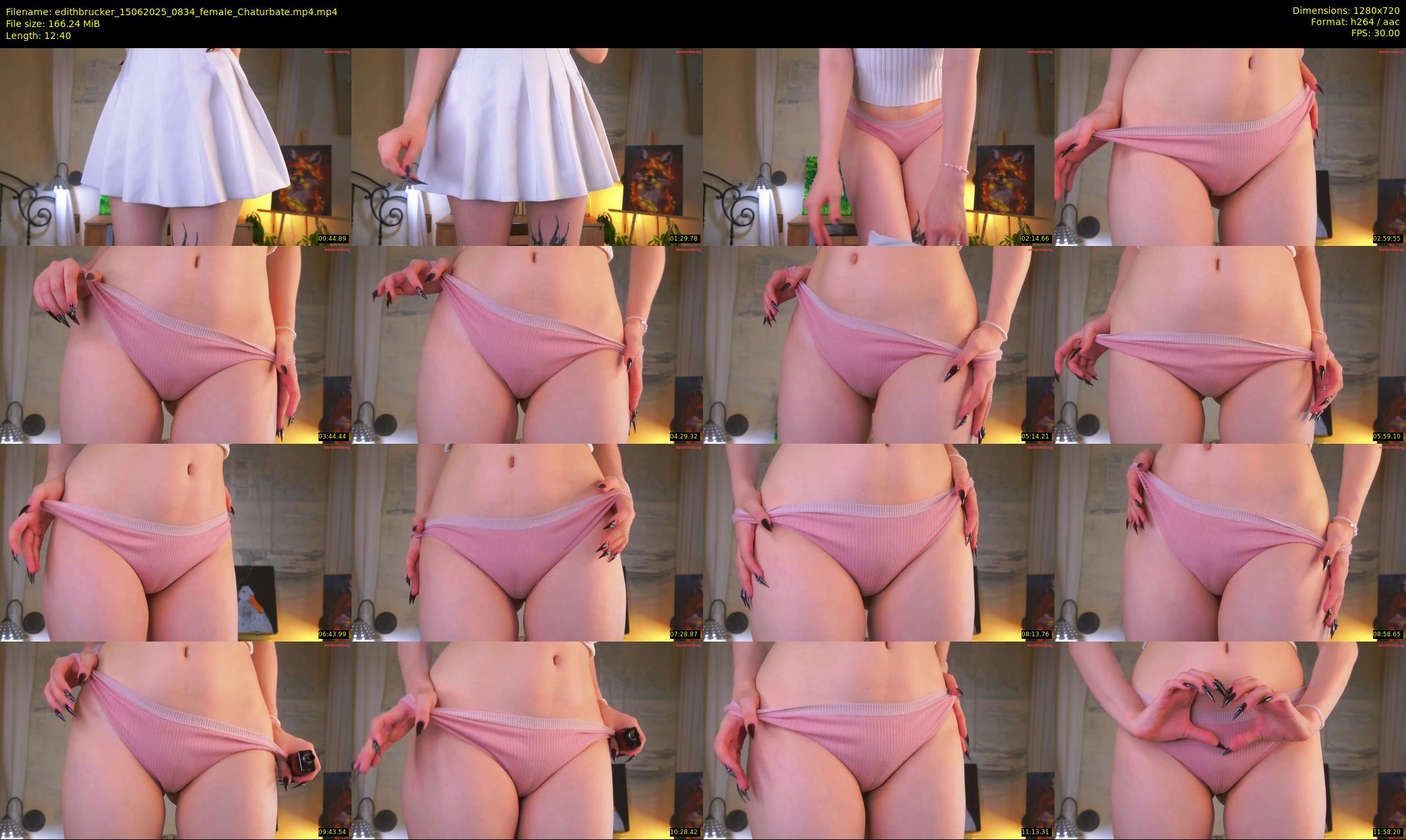 edithbrucker — 13 minute Chaturbate female cam show recording, 720p, Jun 15, 2025