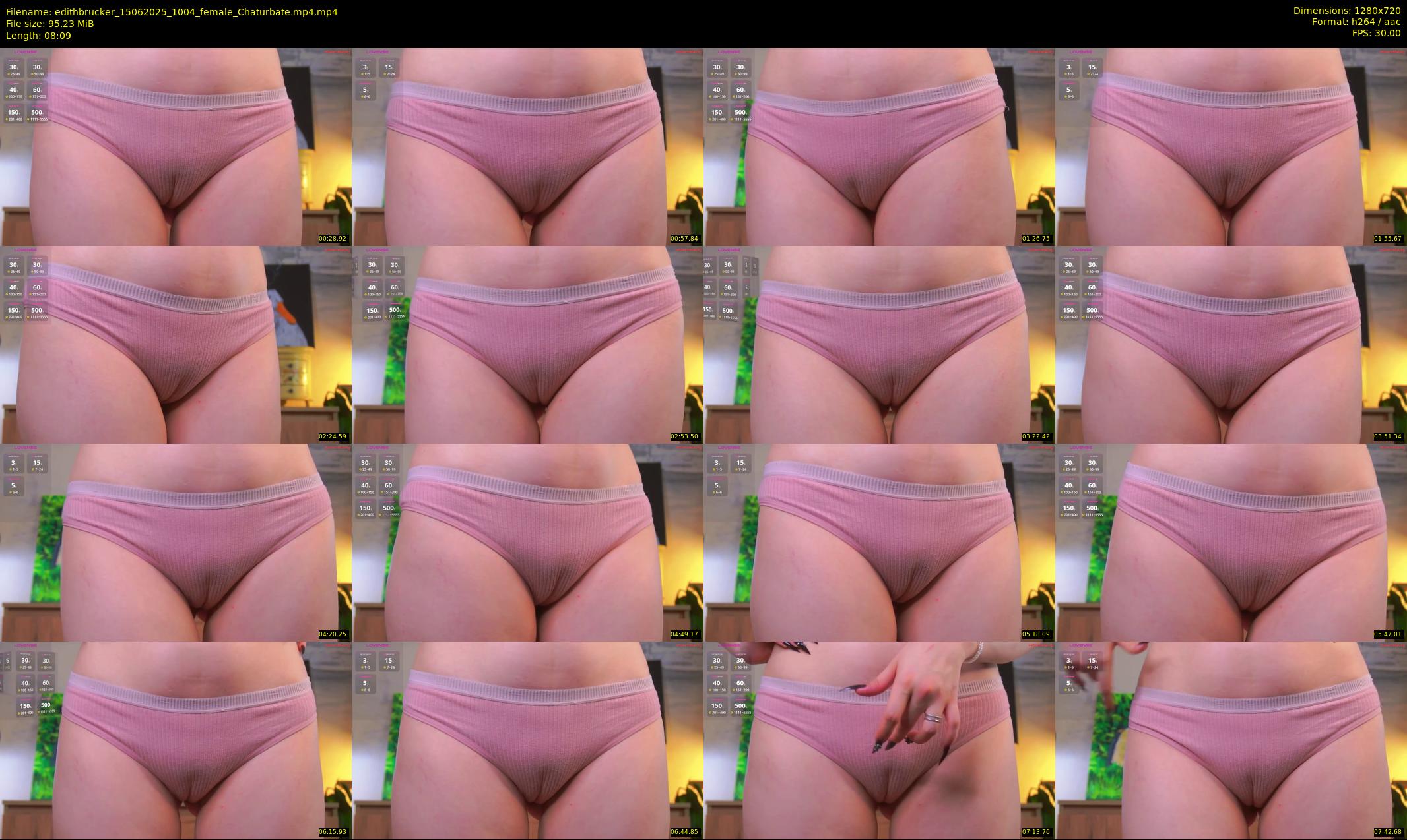 edithbrucker — 9 minute Chaturbate female cam show recording, 720p, Jun 15, 2025
