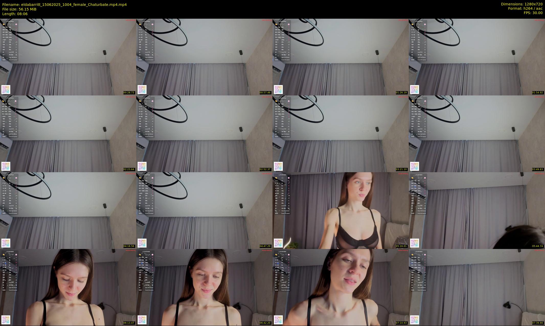 eldabarritt — 9 minute Chaturbate female cam show recording, 720p, Jun 15, 2025