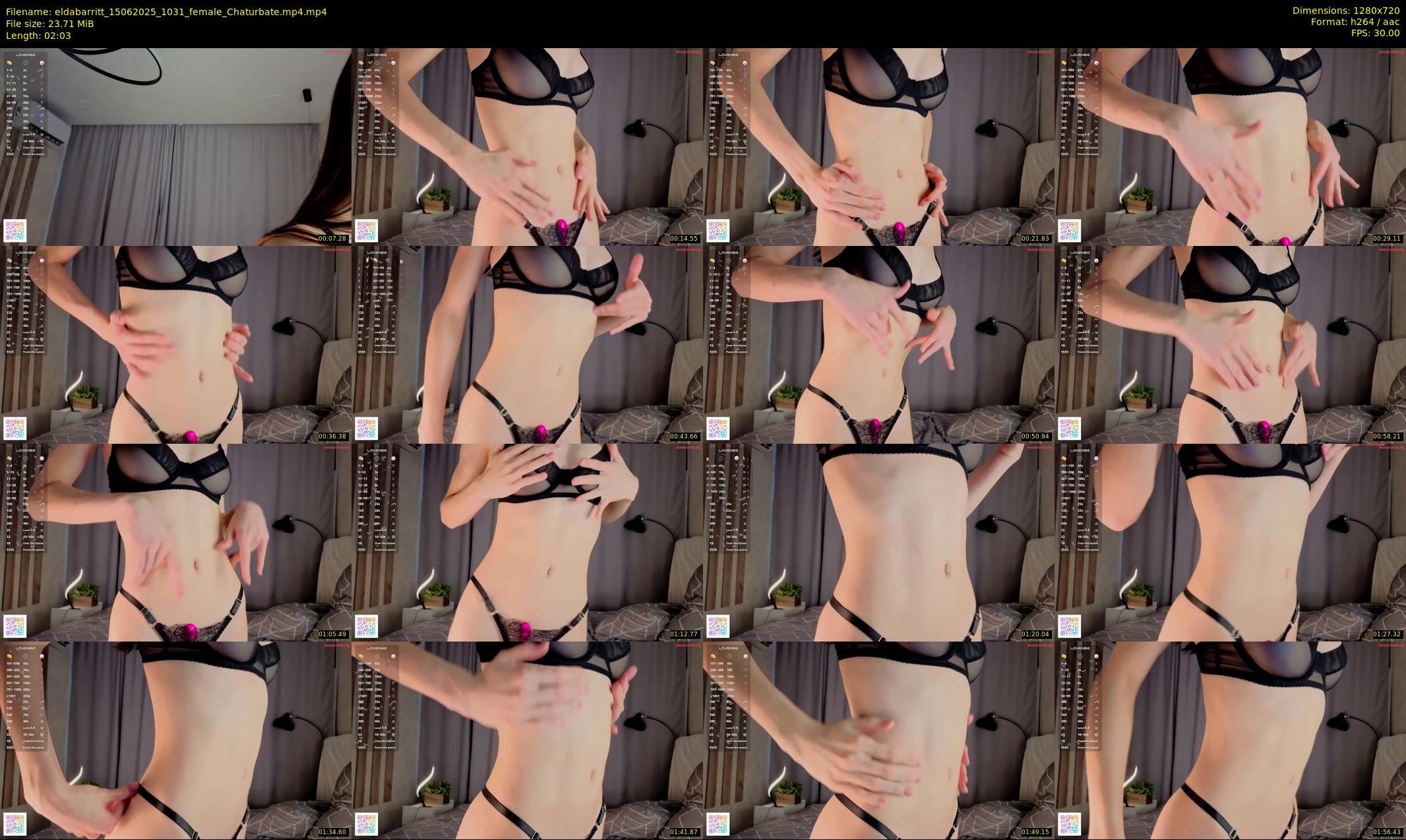 eldabarritt — 3 minute Chaturbate female cam show recording, 720p, Jun 15, 2025
