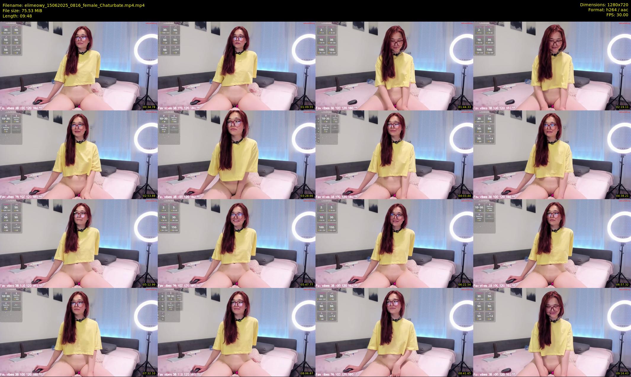 elimeowy — 10 minute Chaturbate female cam show recording, 720p, Jun 15, 2025