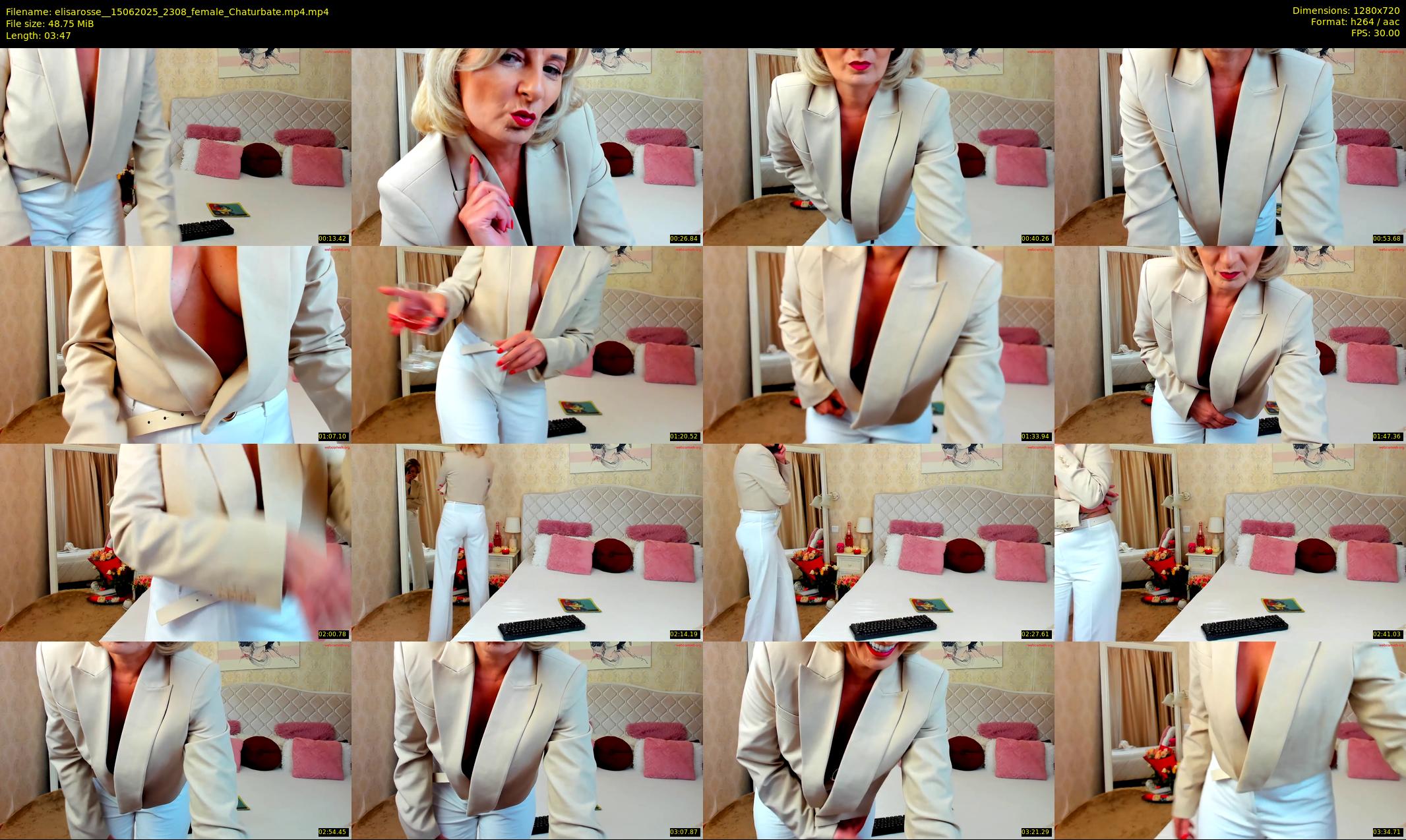 elisarosse_ — 4 minute Chaturbate female cam show recording, 720p, Jun 15, 2025