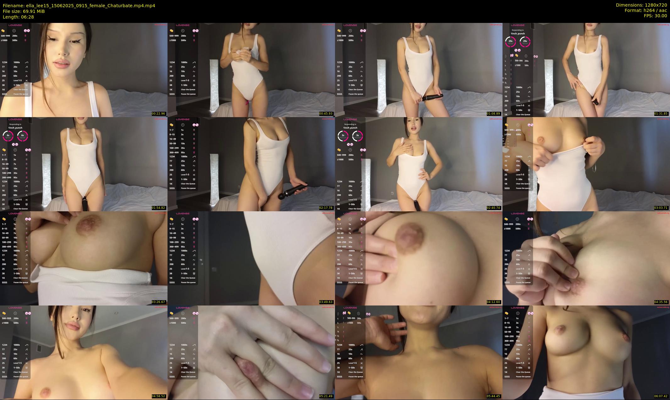 ella_lee15 — 7 minute Chaturbate female cam show recording, 720p, Jun 15, 2025
