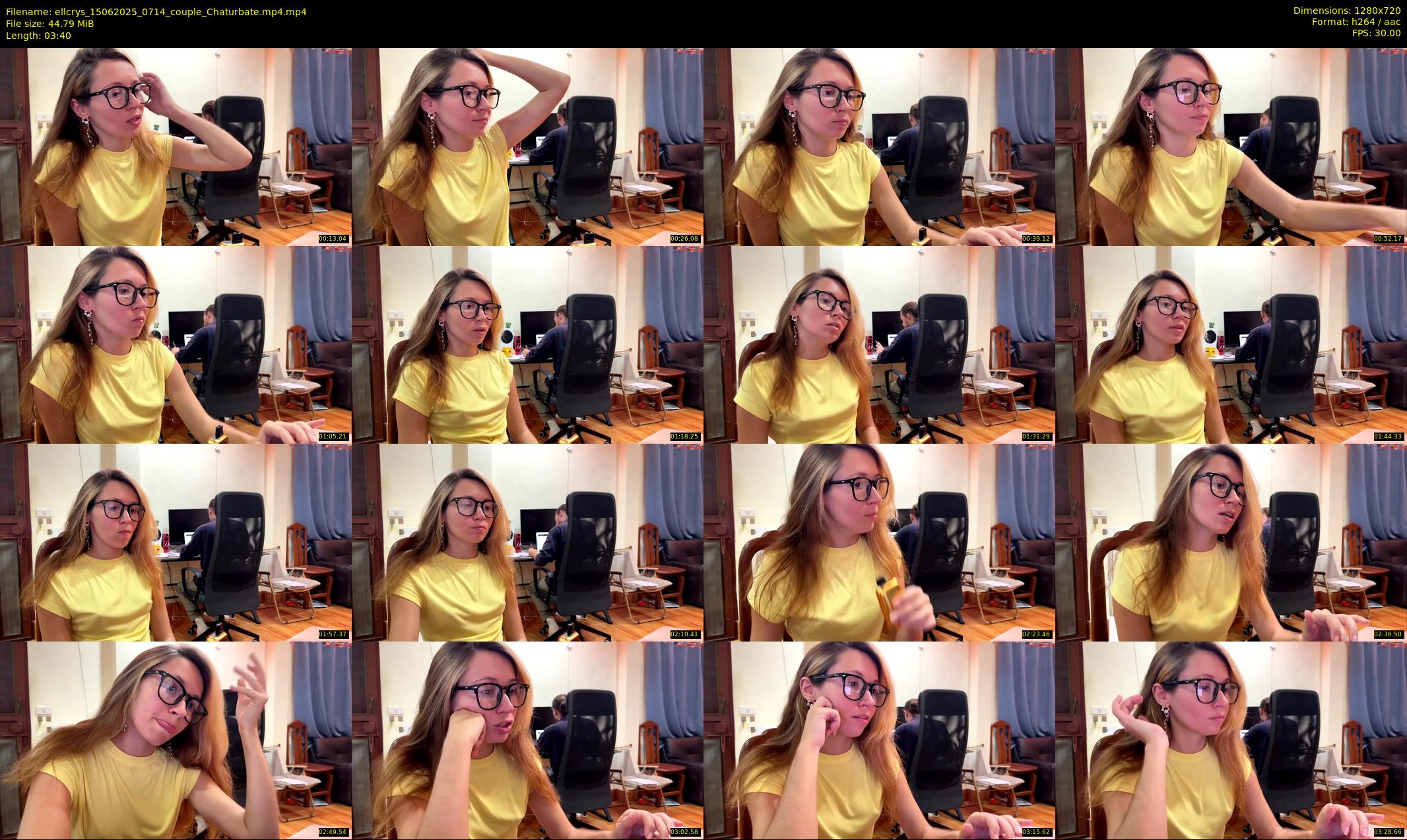 ellcrys — 4 minute Chaturbate couple cam show recording, 720p, Jun 15, 2025