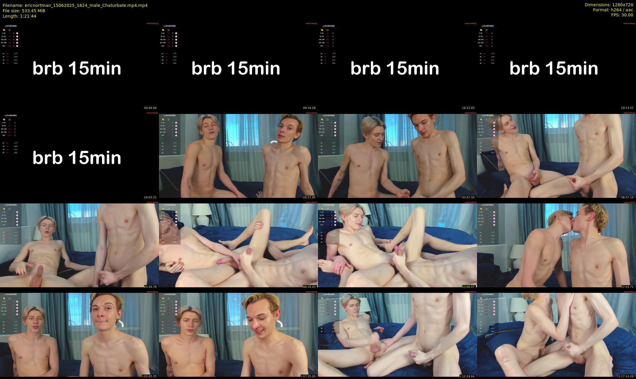 ericnortman — 82 minute Chaturbate male cam show recording, 720p, Jun 15, 2025